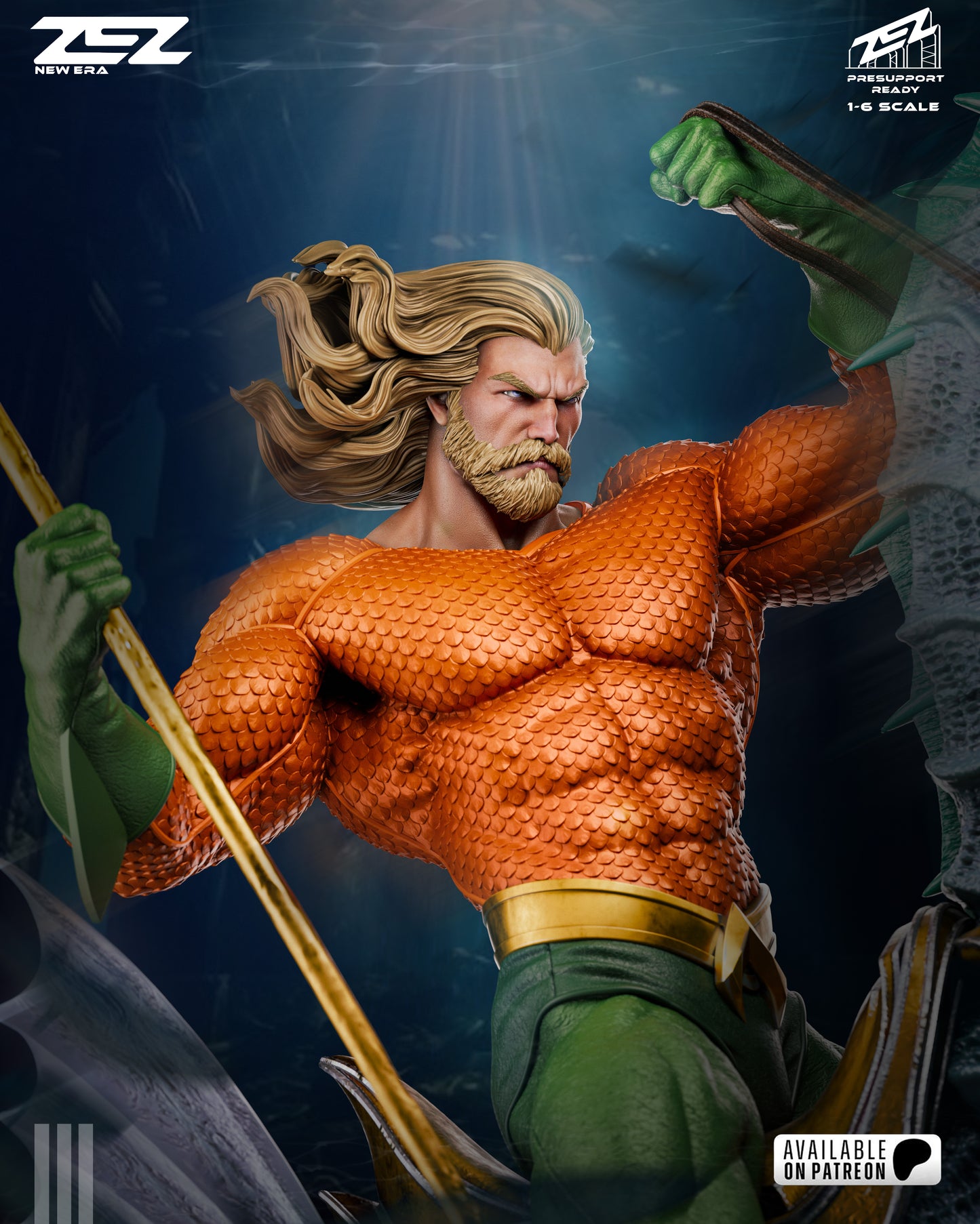 Aquaman Statue