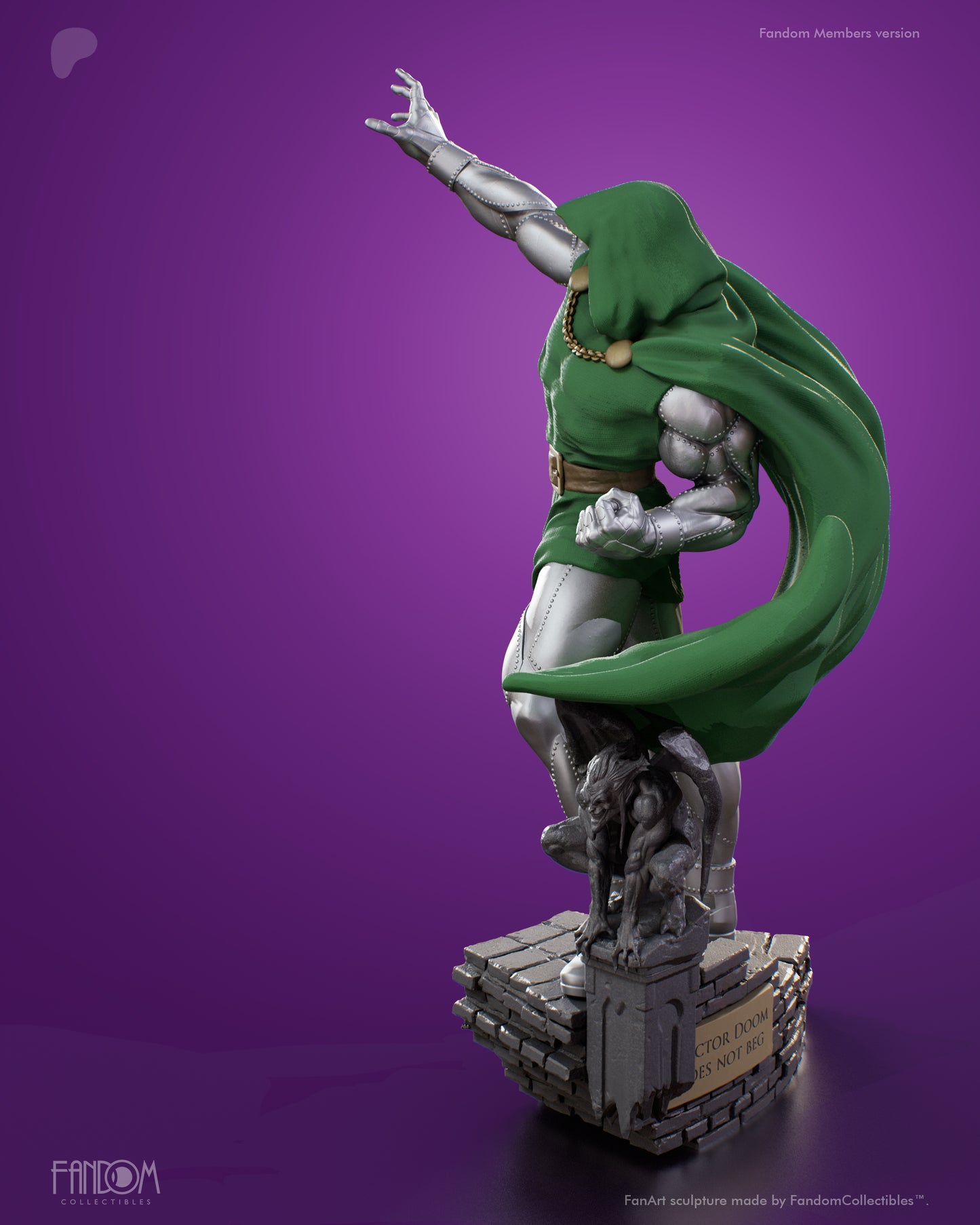 Dr. Doom Statue