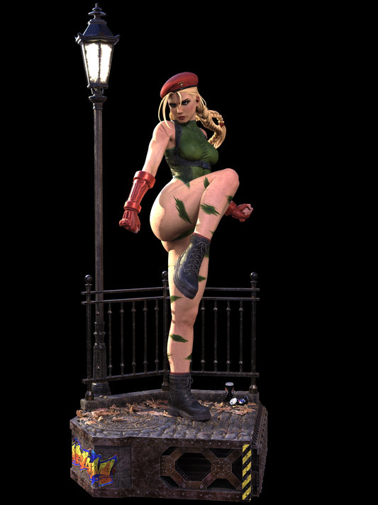 Cammy Statue 3D-Printed Kit