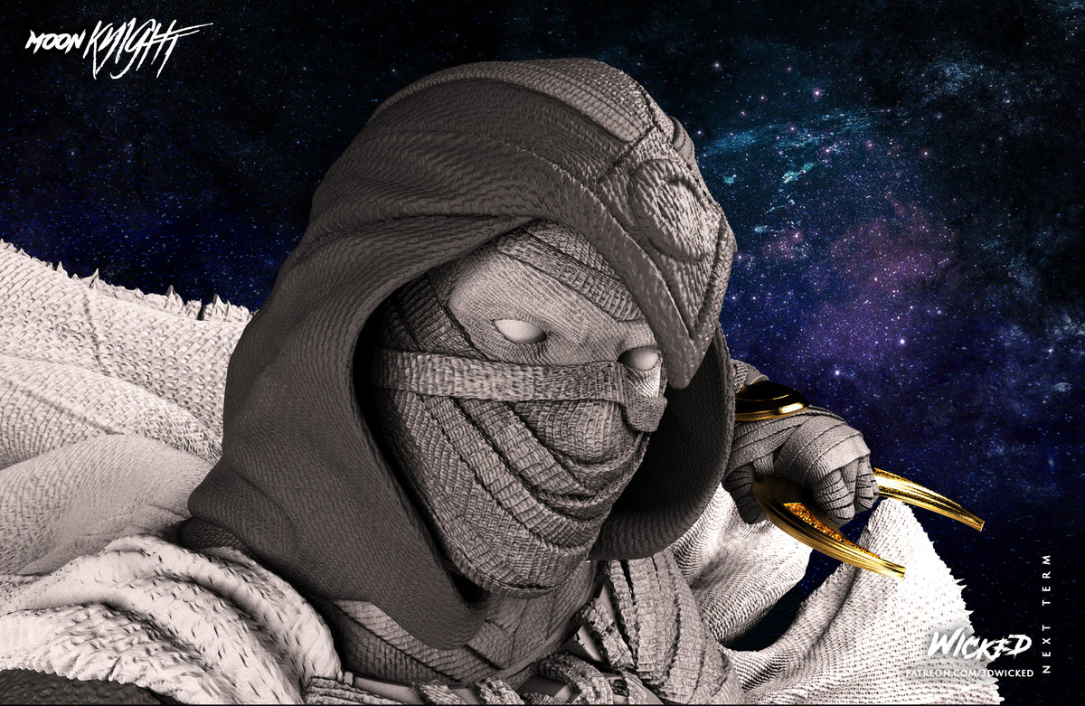 Moon Knight Statue