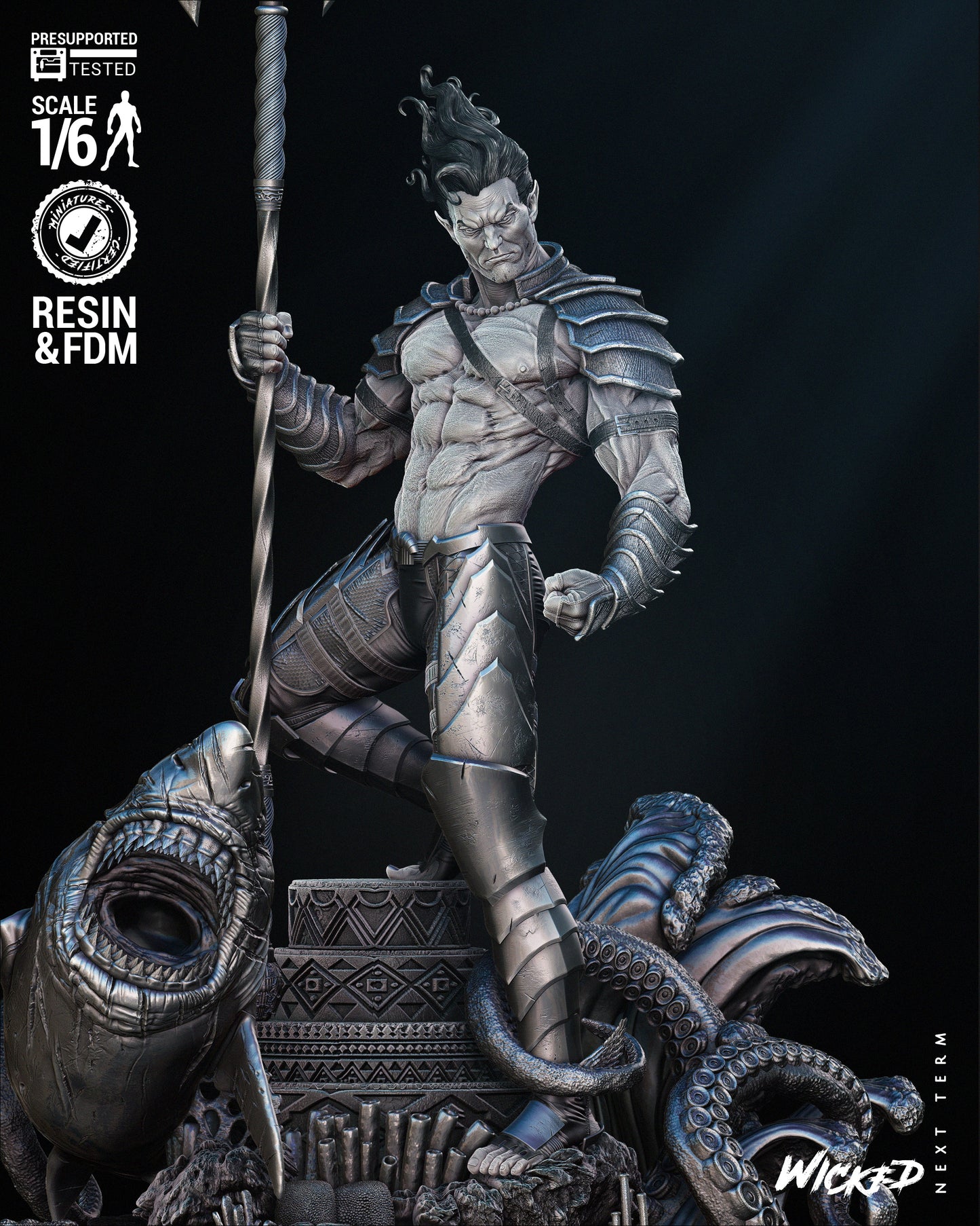 Marvel Namor Modern Statue