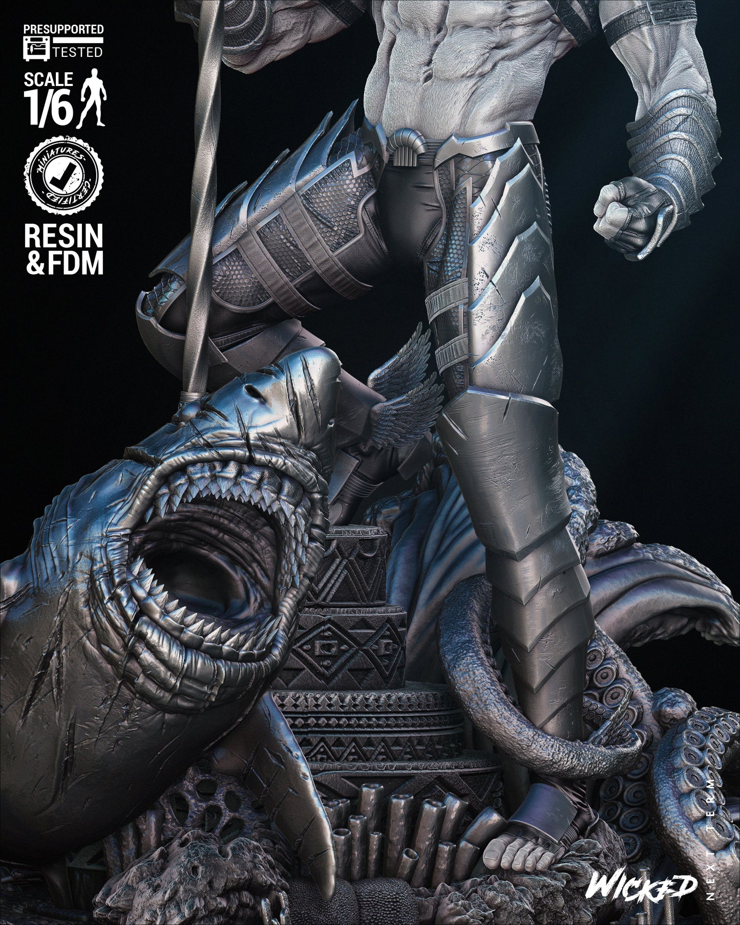 Marvel Namor Modern Statue