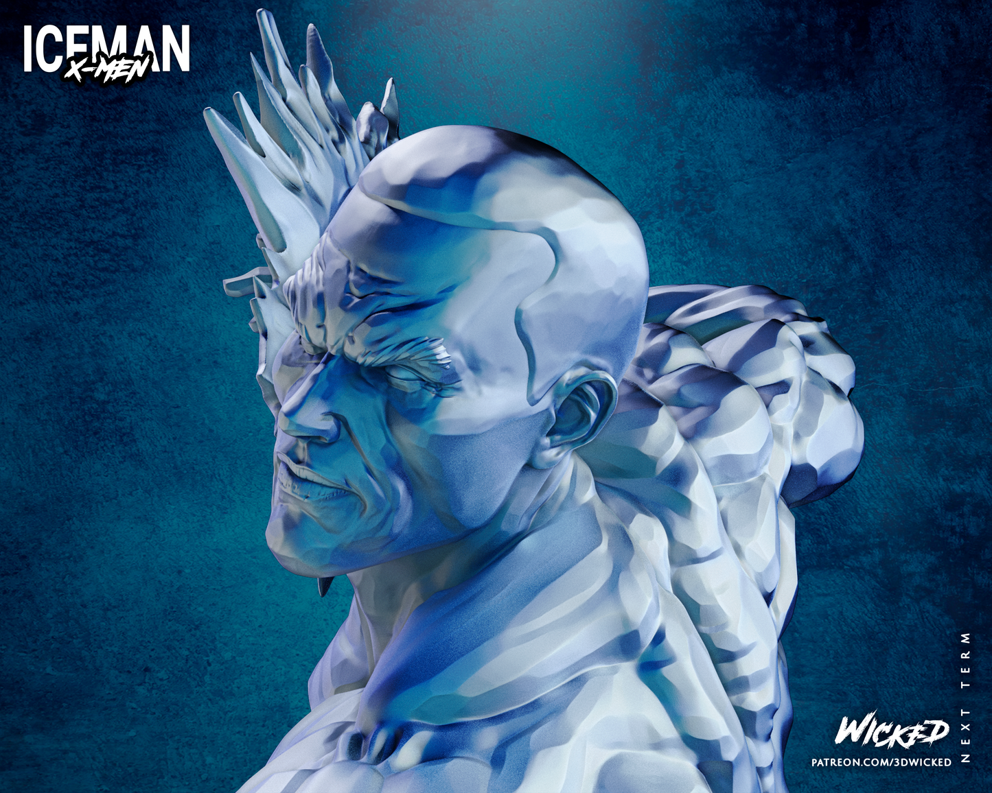Iceman Statue