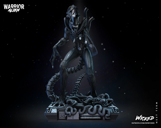 Alien Warrior - Aliens Statue