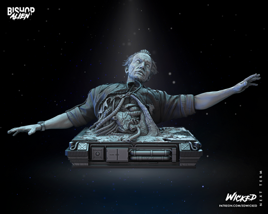 Bishop - Aliens Statue
