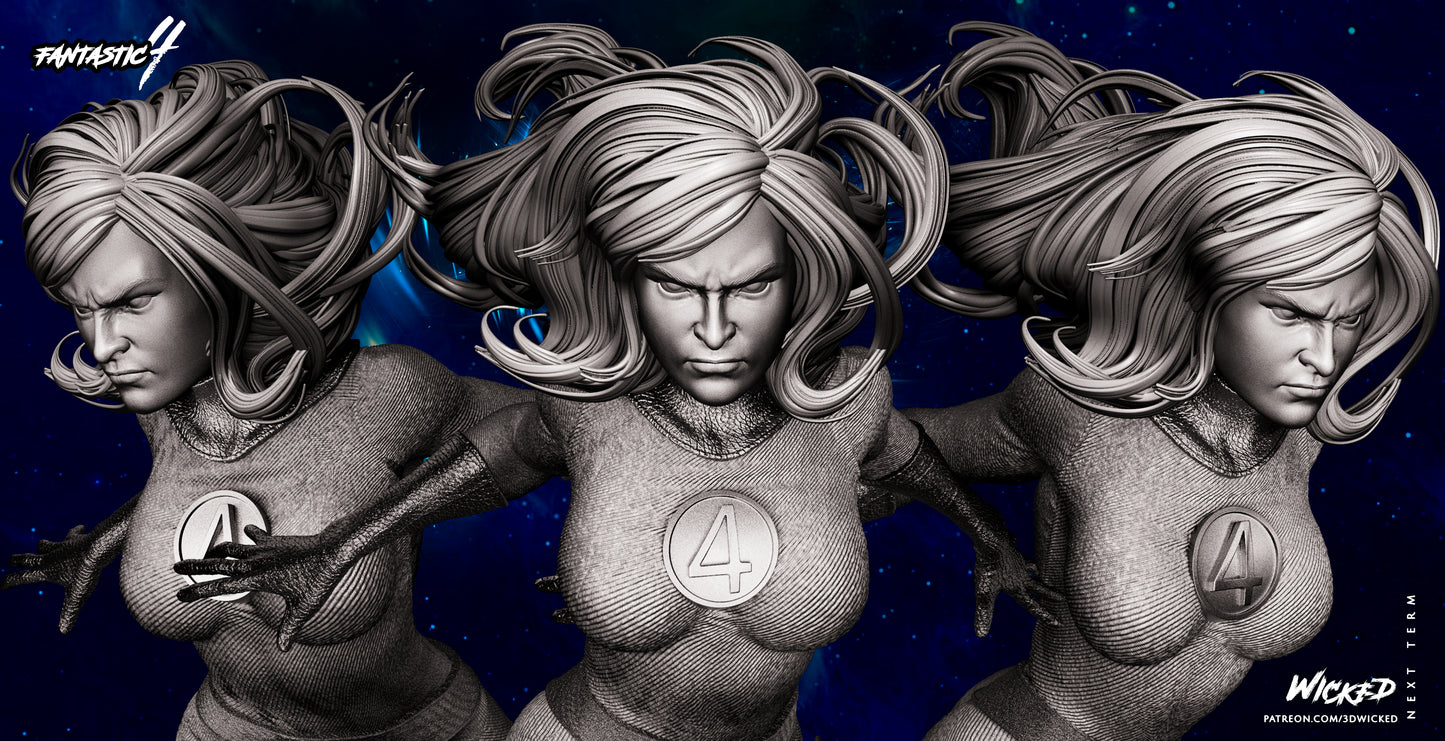 Susan Storm ( Fantastic Four) Statue