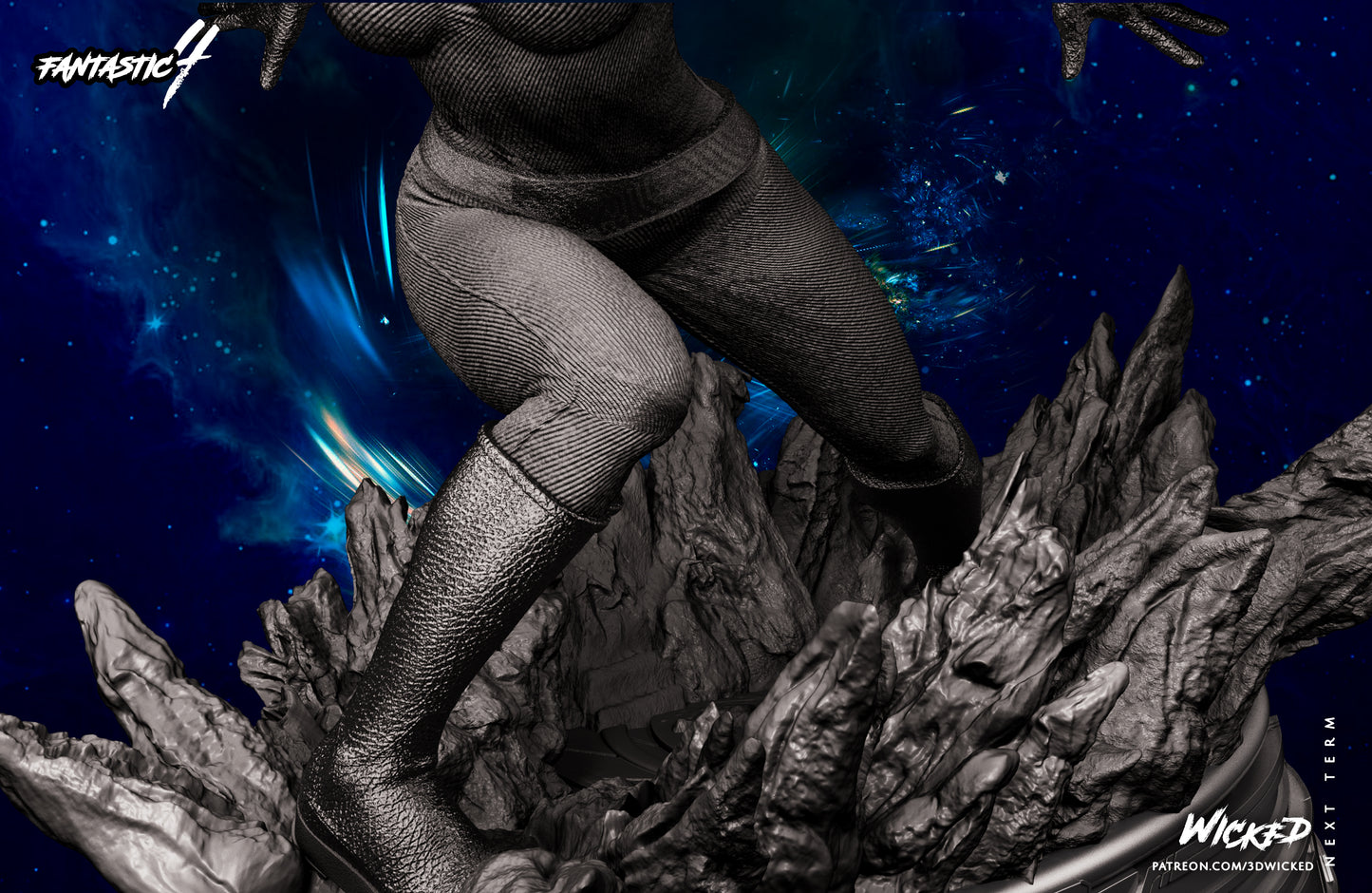Susan Storm ( Fantastic Four) Statue