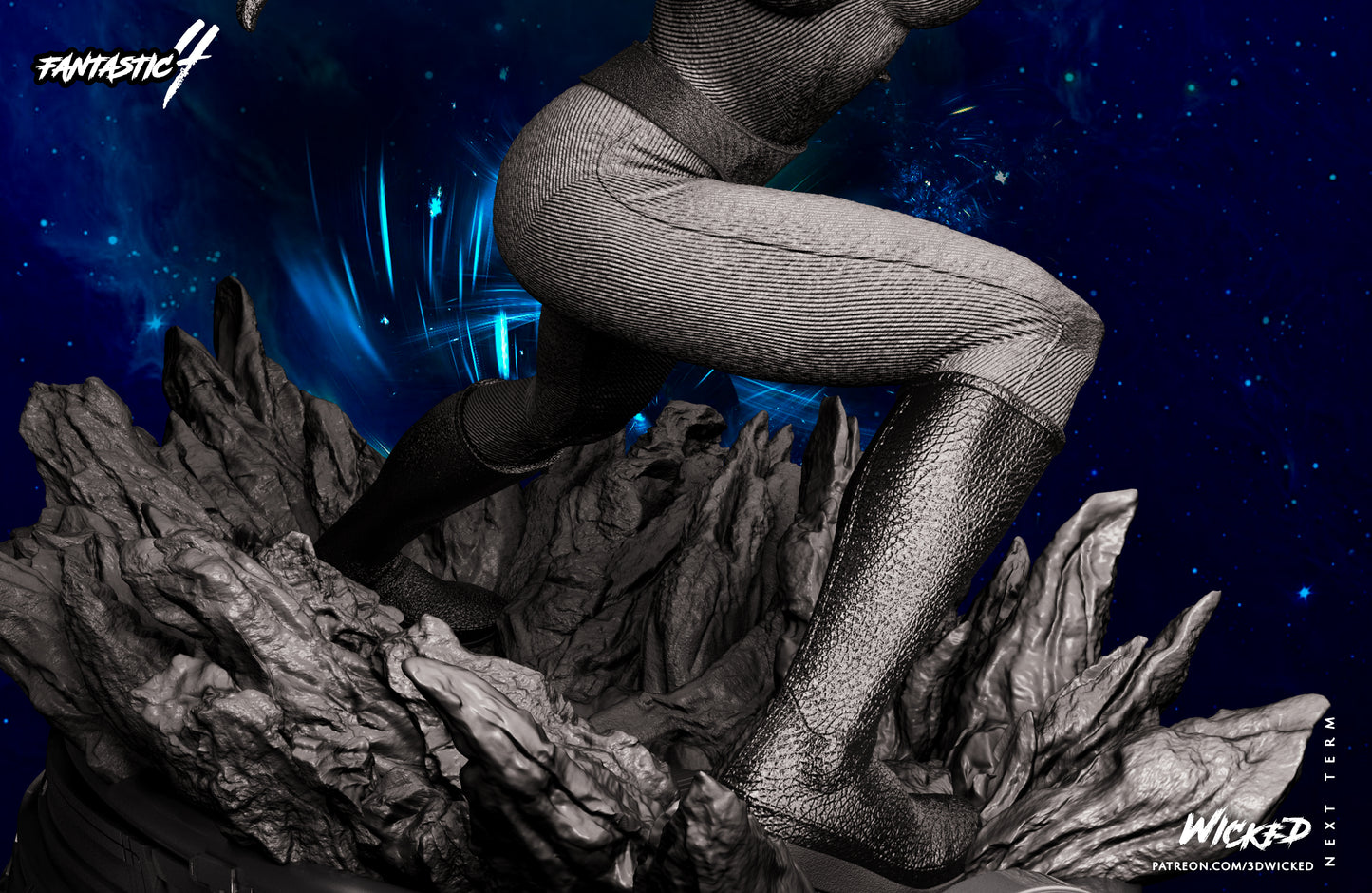 Susan Storm ( Fantastic Four) Statue