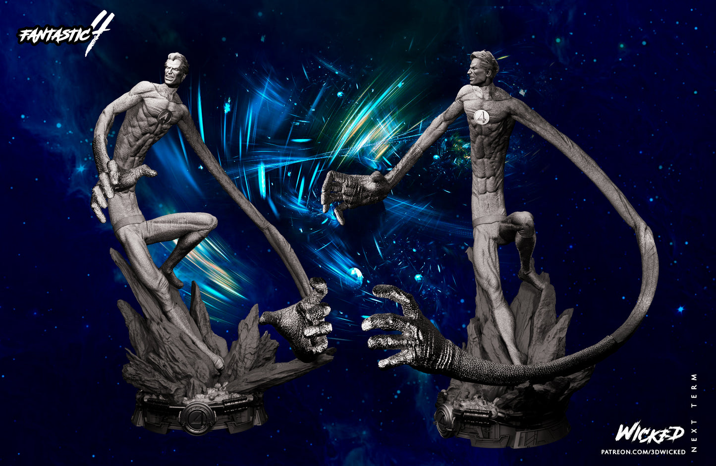 Reed Richards ( Fantastic Four) Statue