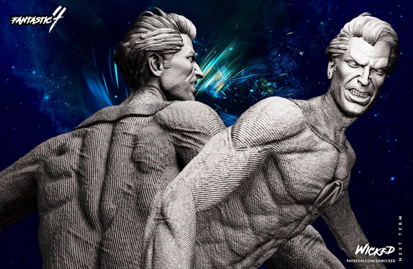 Reed Richards ( Fantastic Four) Statue