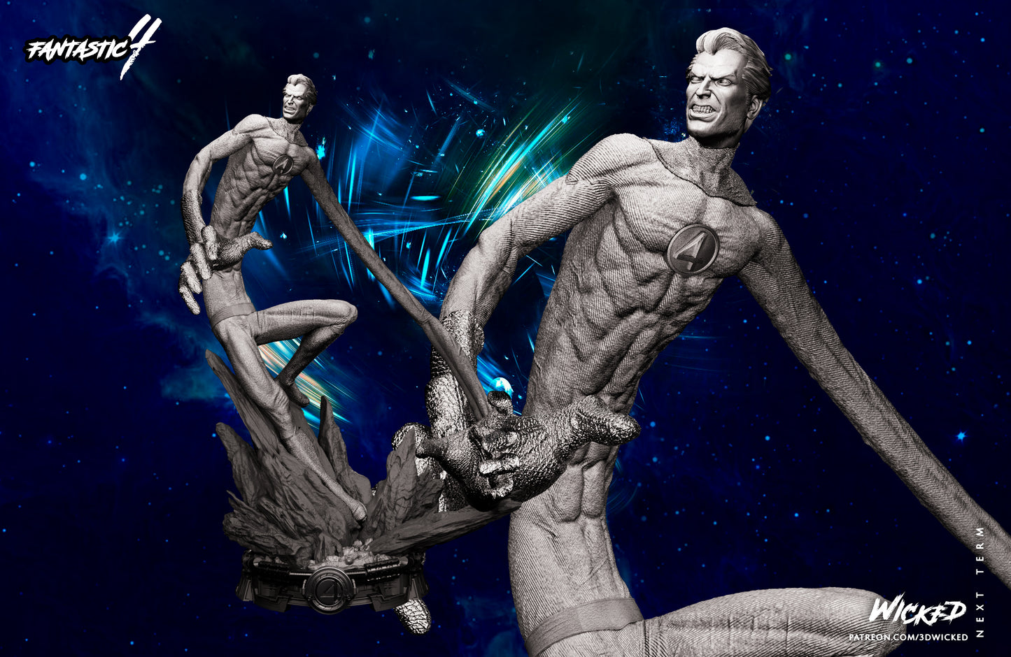 Reed Richards ( Fantastic Four) Statue