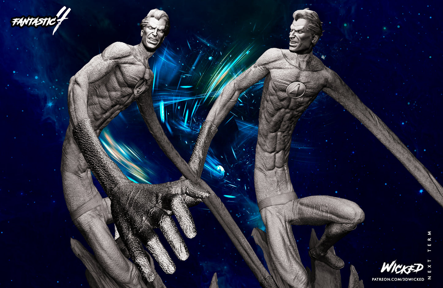 Reed Richards ( Fantastic Four) Statue