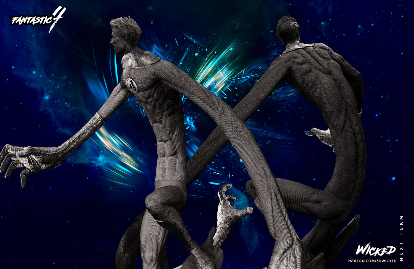 Reed Richards ( Fantastic Four) Statue
