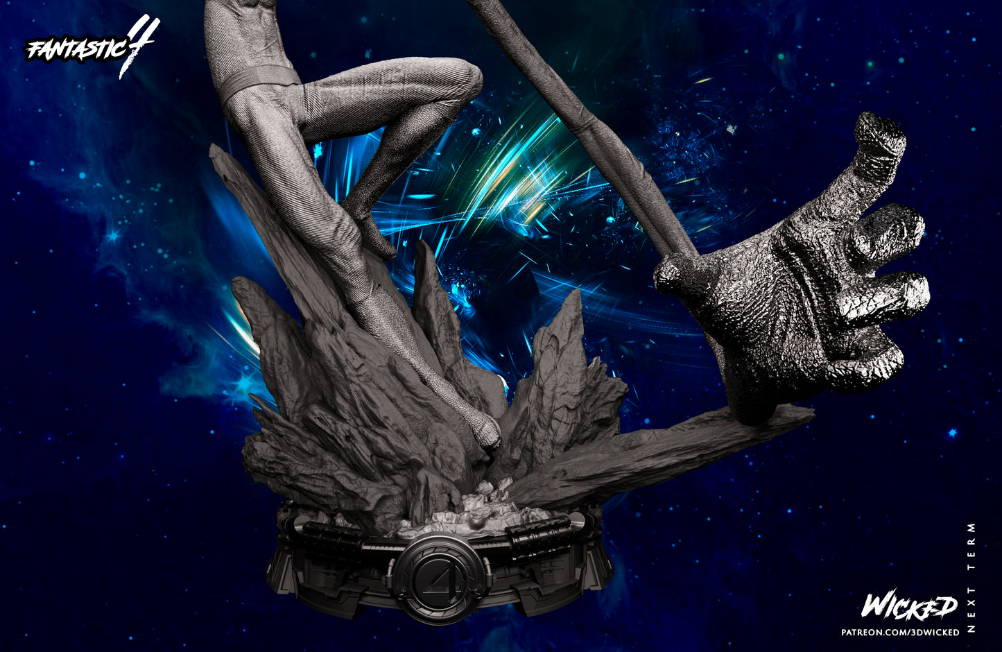 Reed Richards ( Fantastic Four) Statue