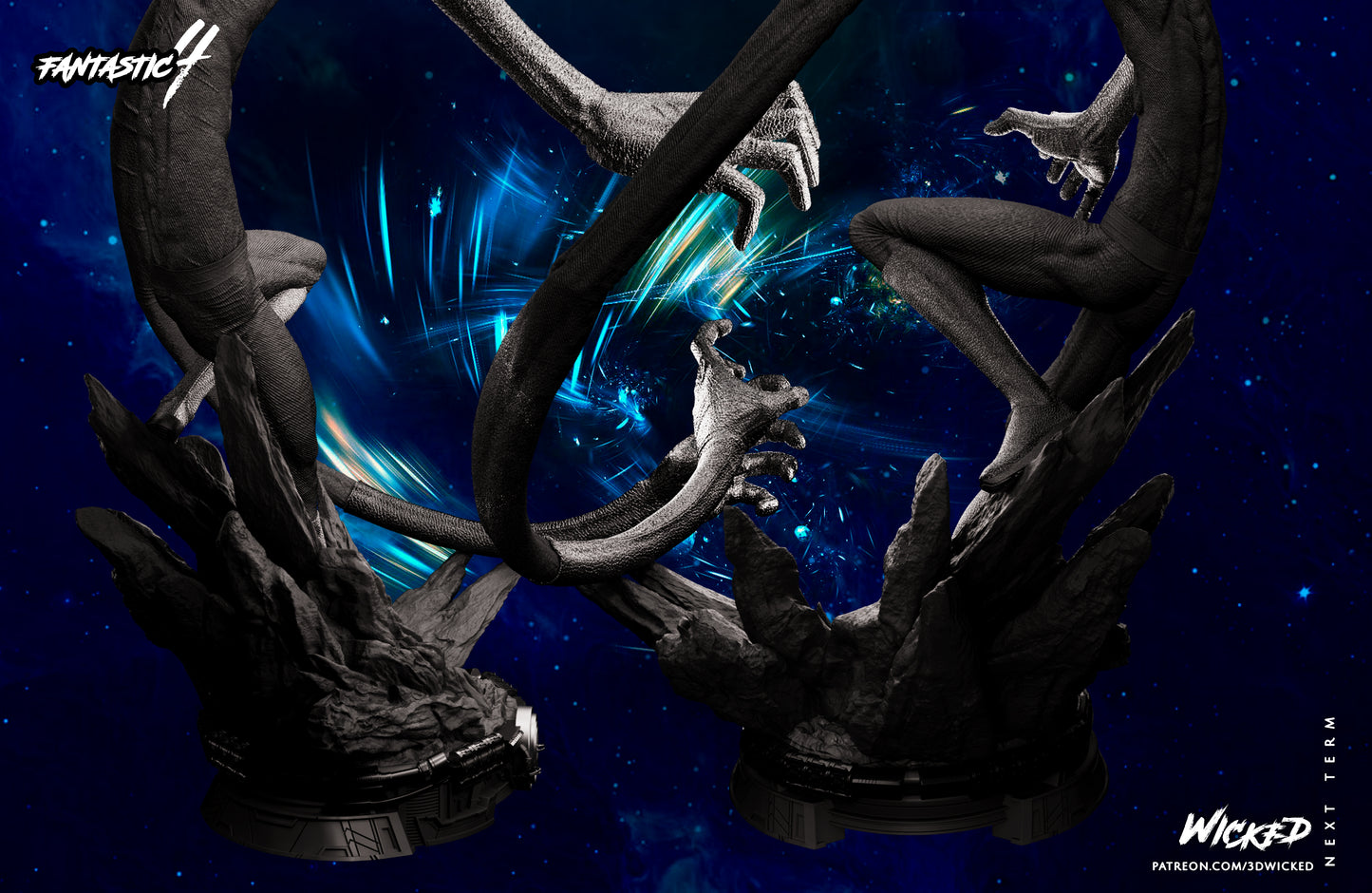 Reed Richards ( Fantastic Four) Statue