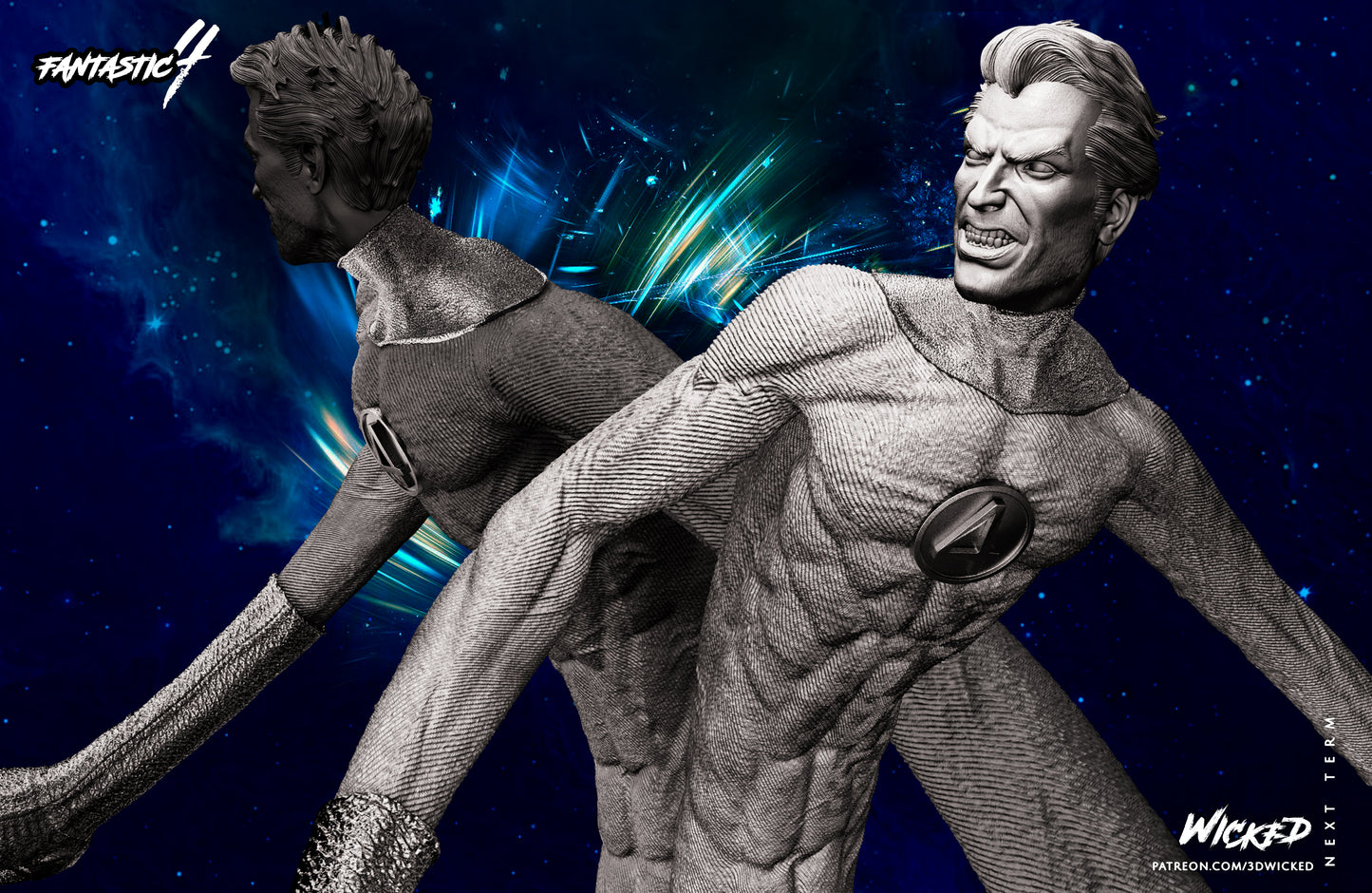 Reed Richards ( Fantastic Four) Statue