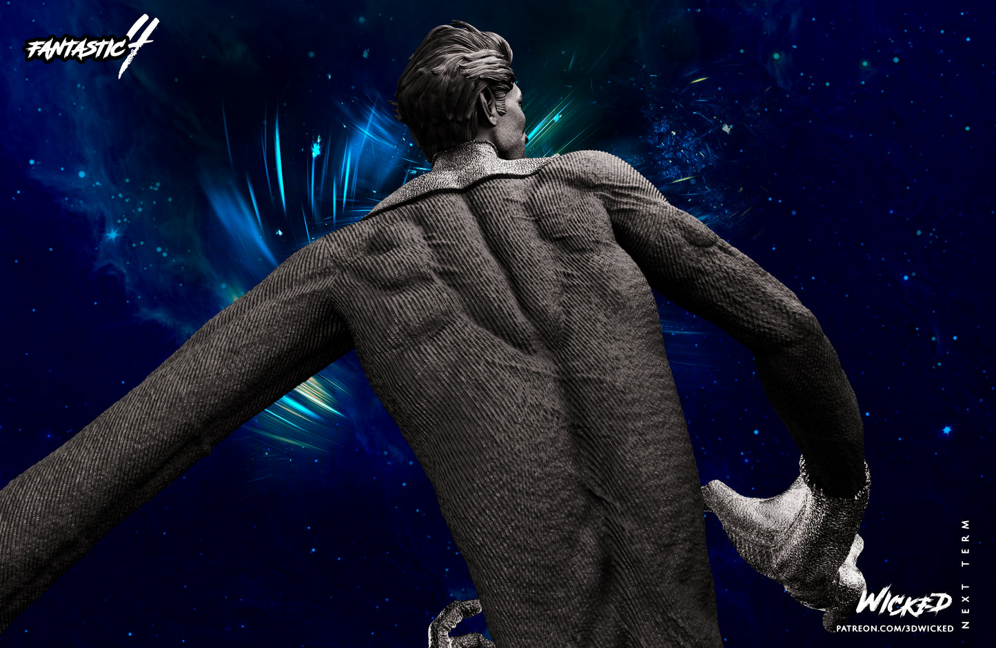 Reed Richards ( Fantastic Four) Statue