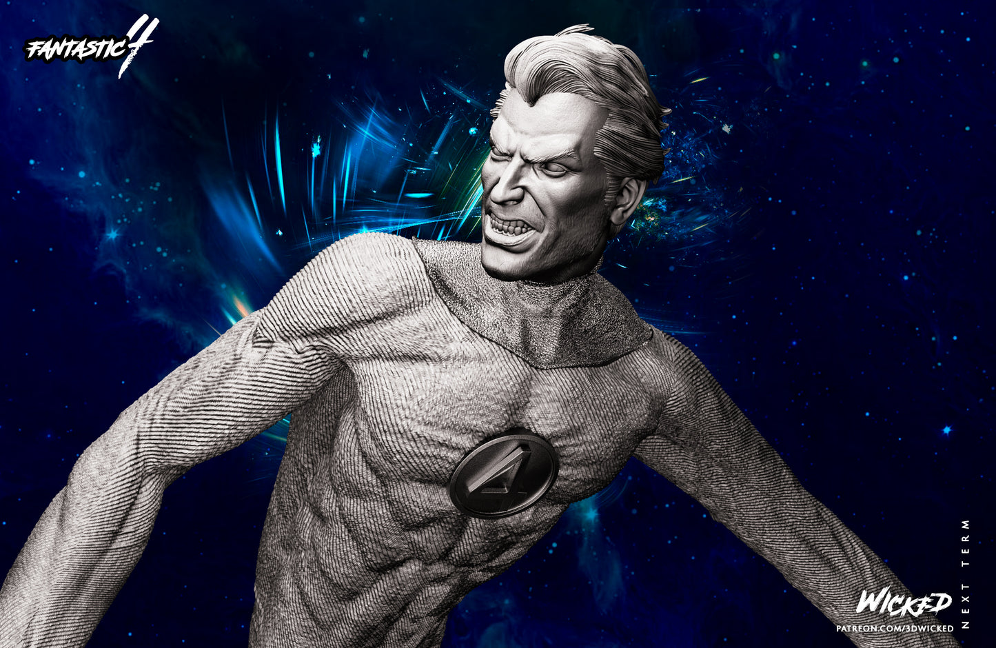 Reed Richards ( Fantastic Four) Statue
