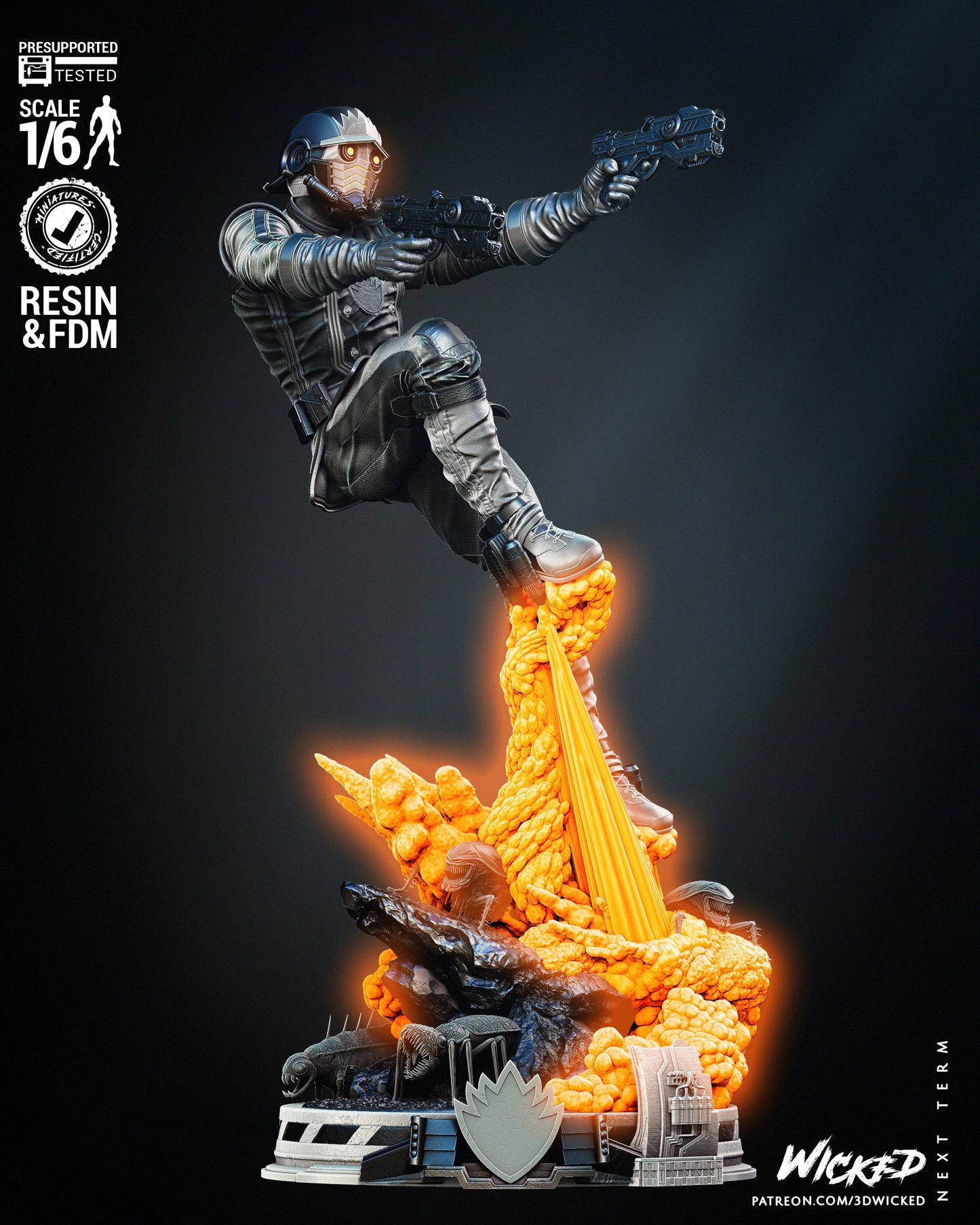 Star Lord Comics Version Statue