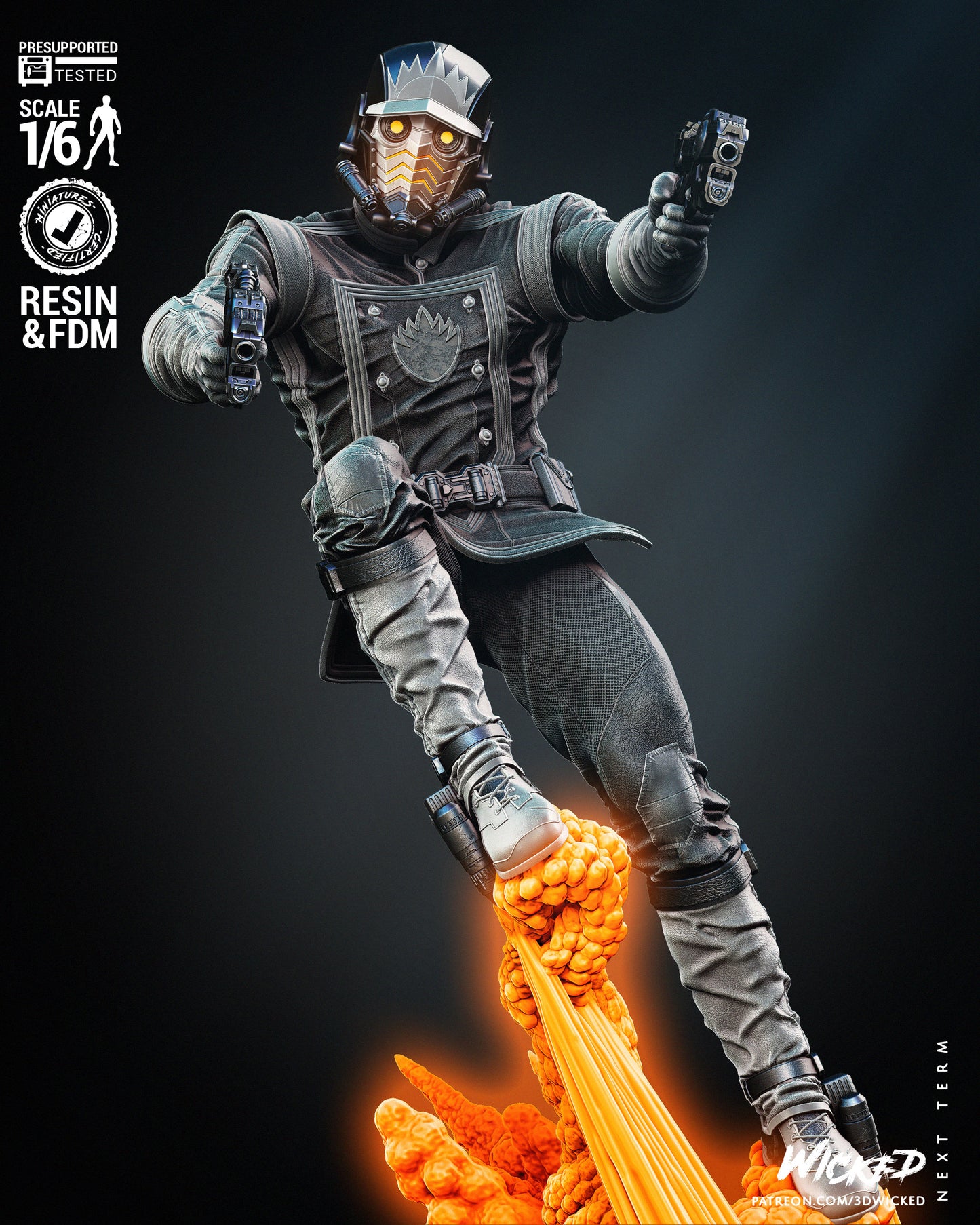 Star Lord Comics Version Statue