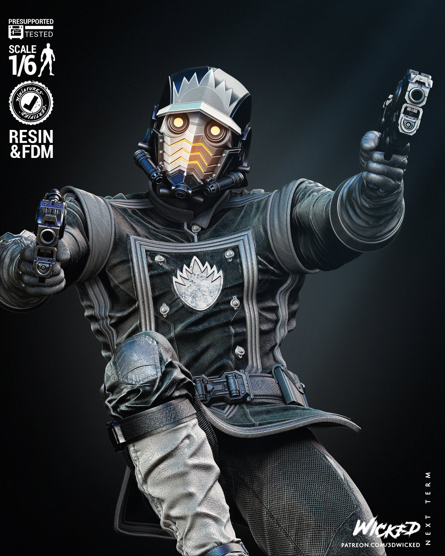 Star Lord Comics Version Statue