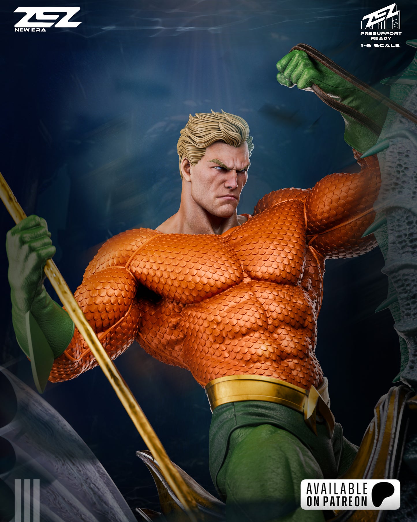 Aquaman Statue
