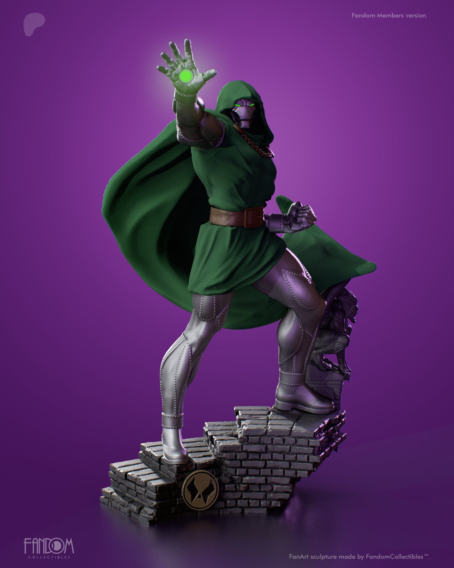Dr. Doom Statue