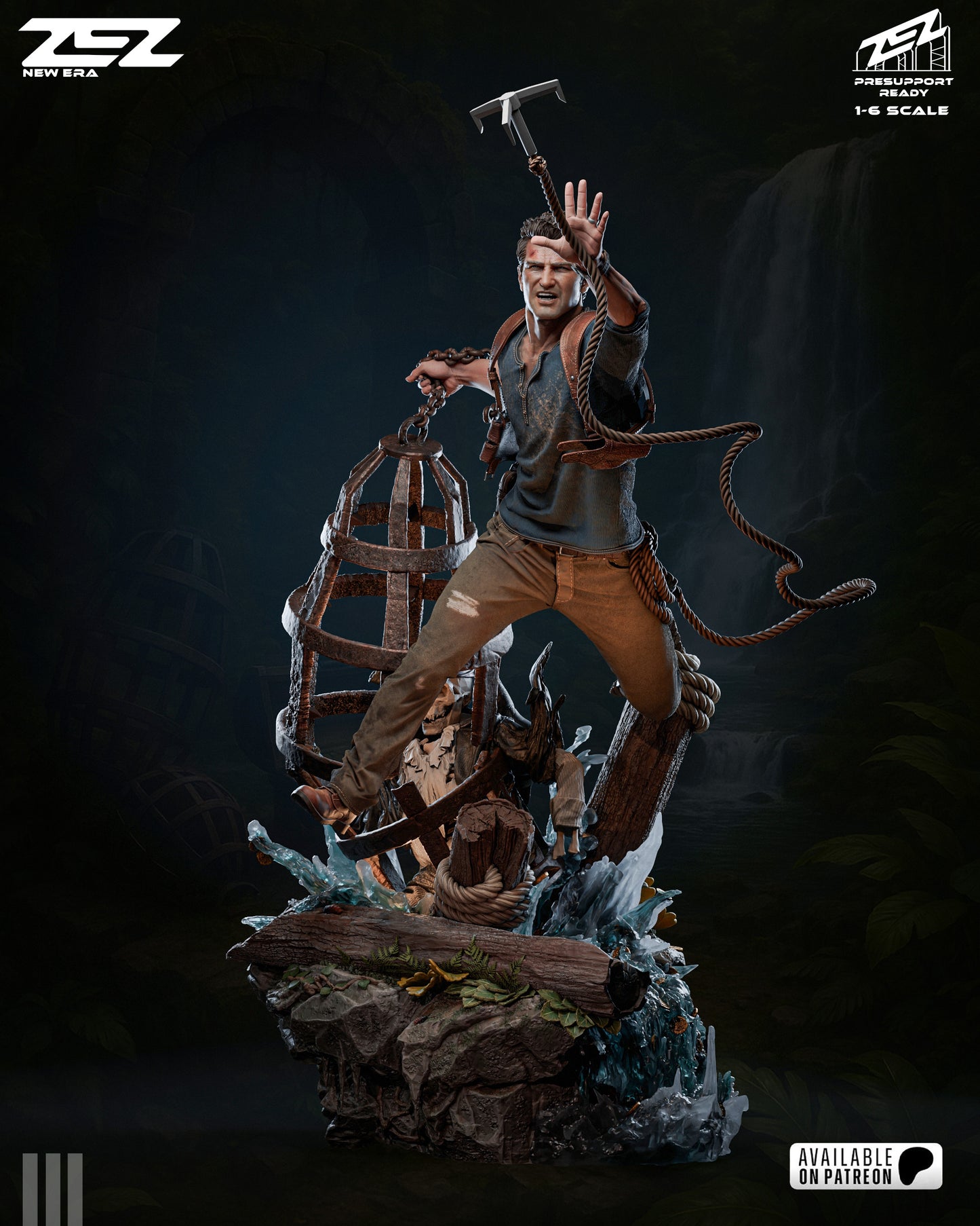 Nathan Drake Statue