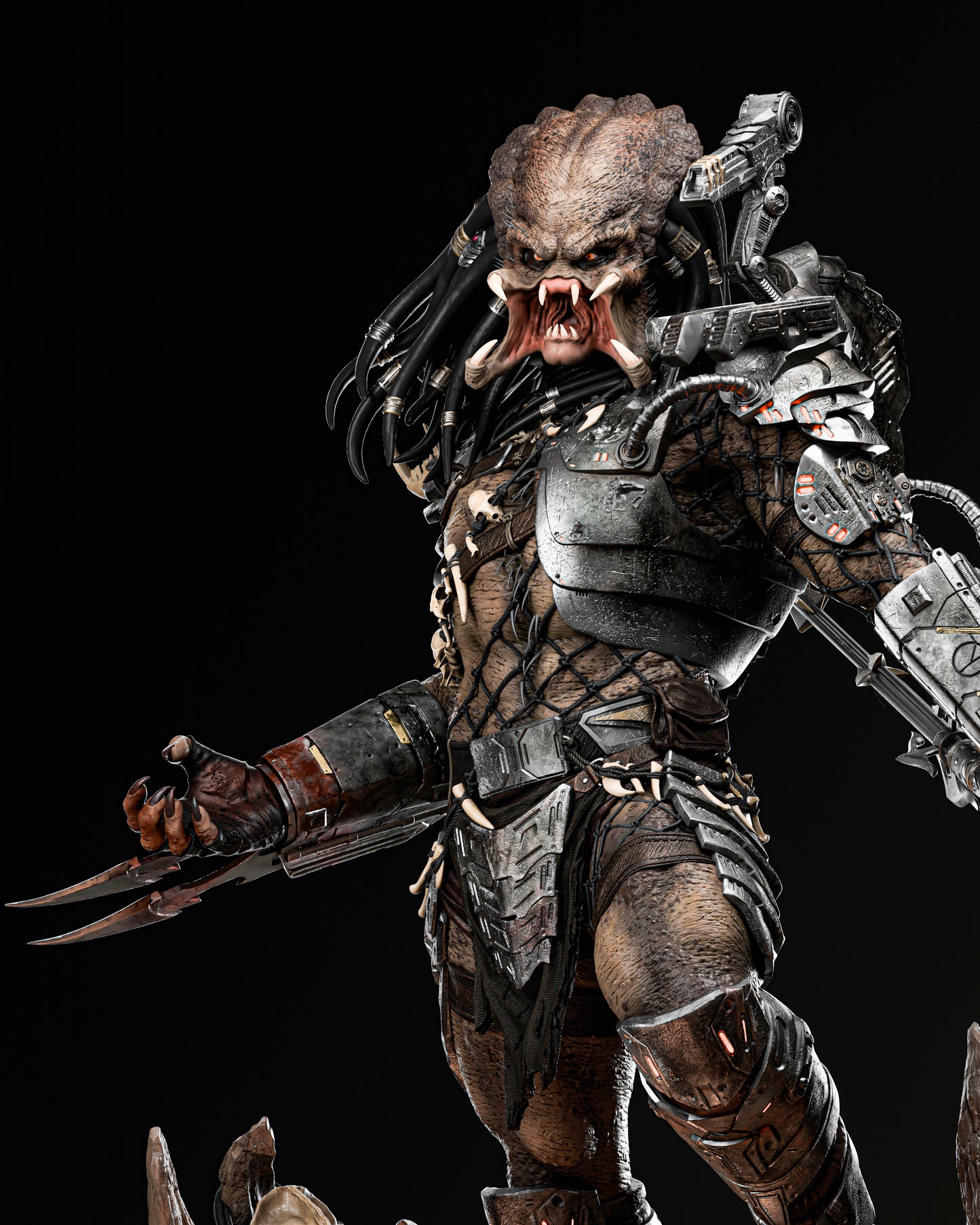 Predator Statue