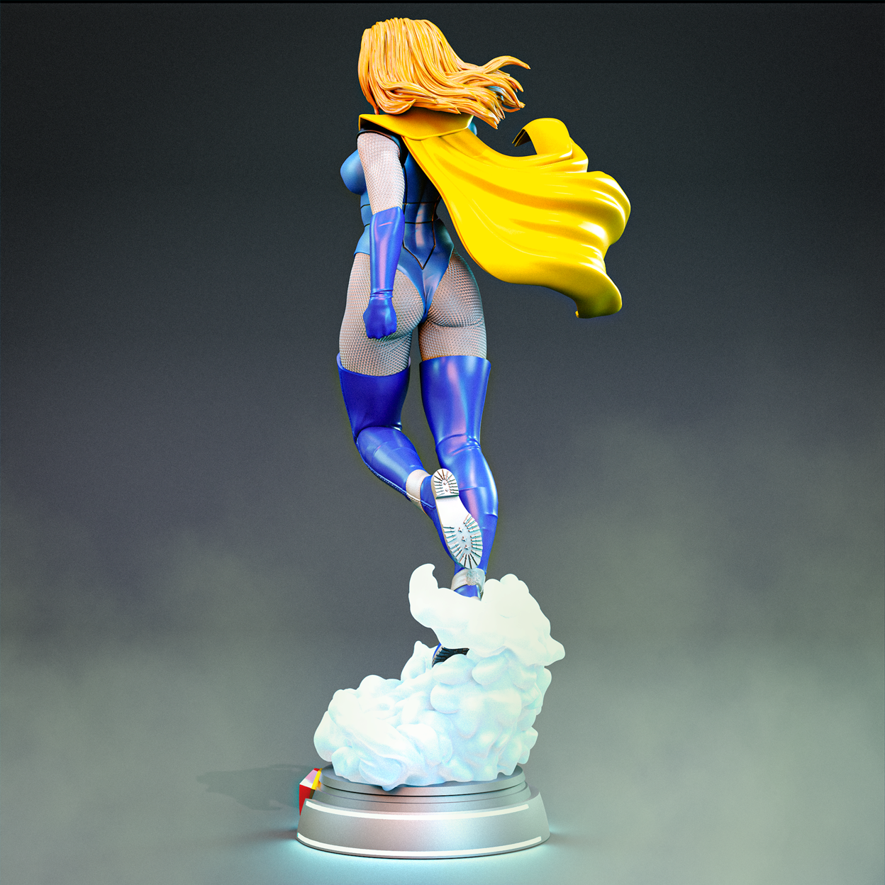 Blonde Blazer Statue