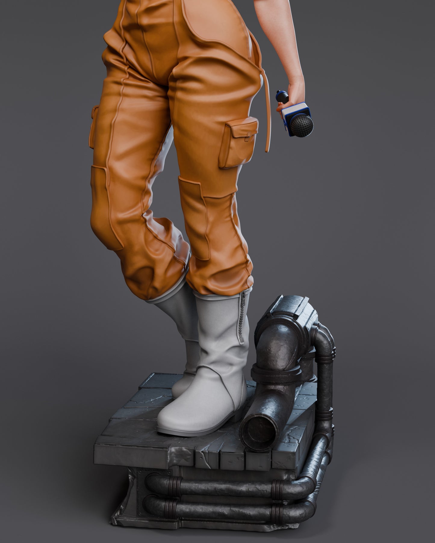 April O'neil Statue