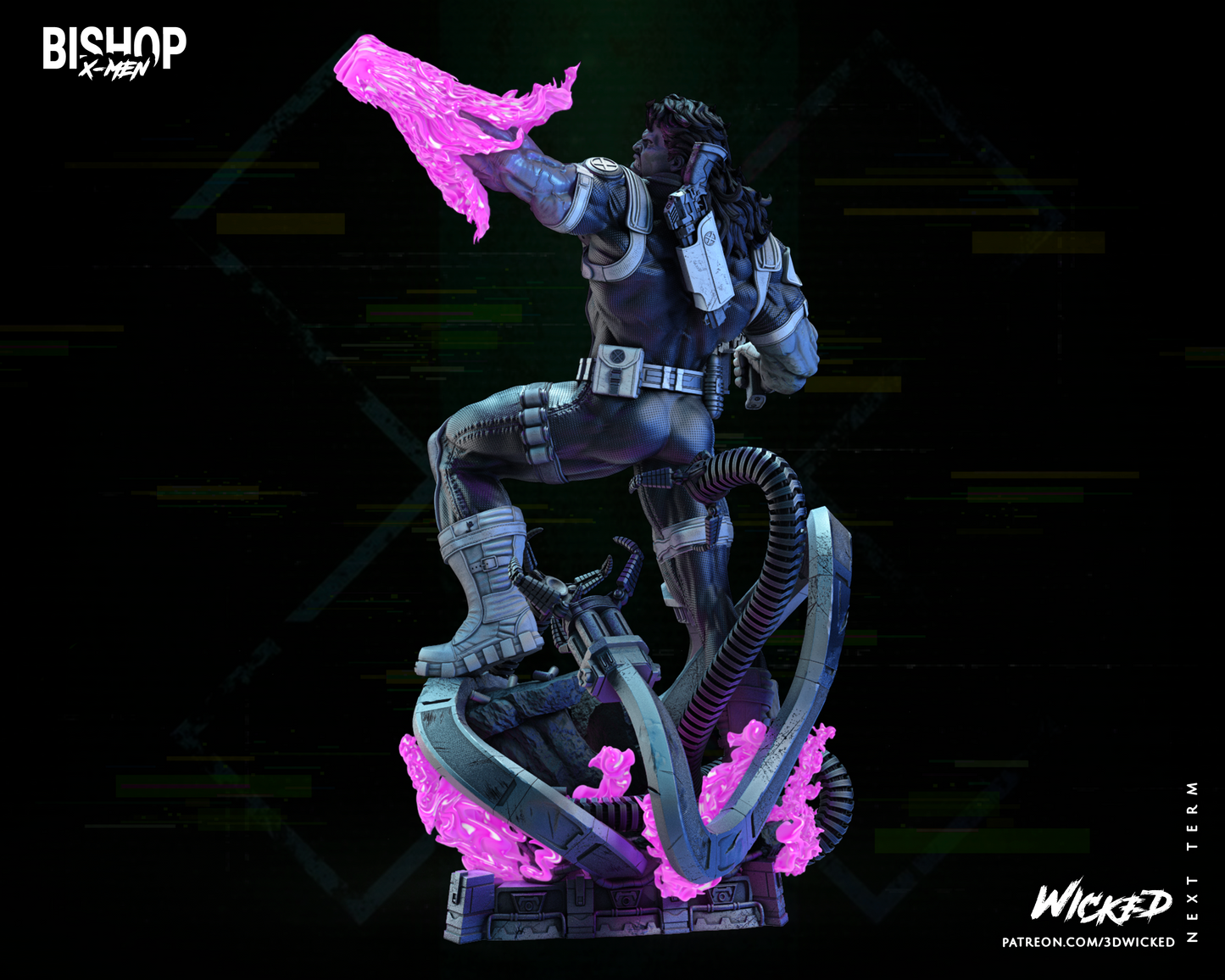 Bishop (X-Men) Statue