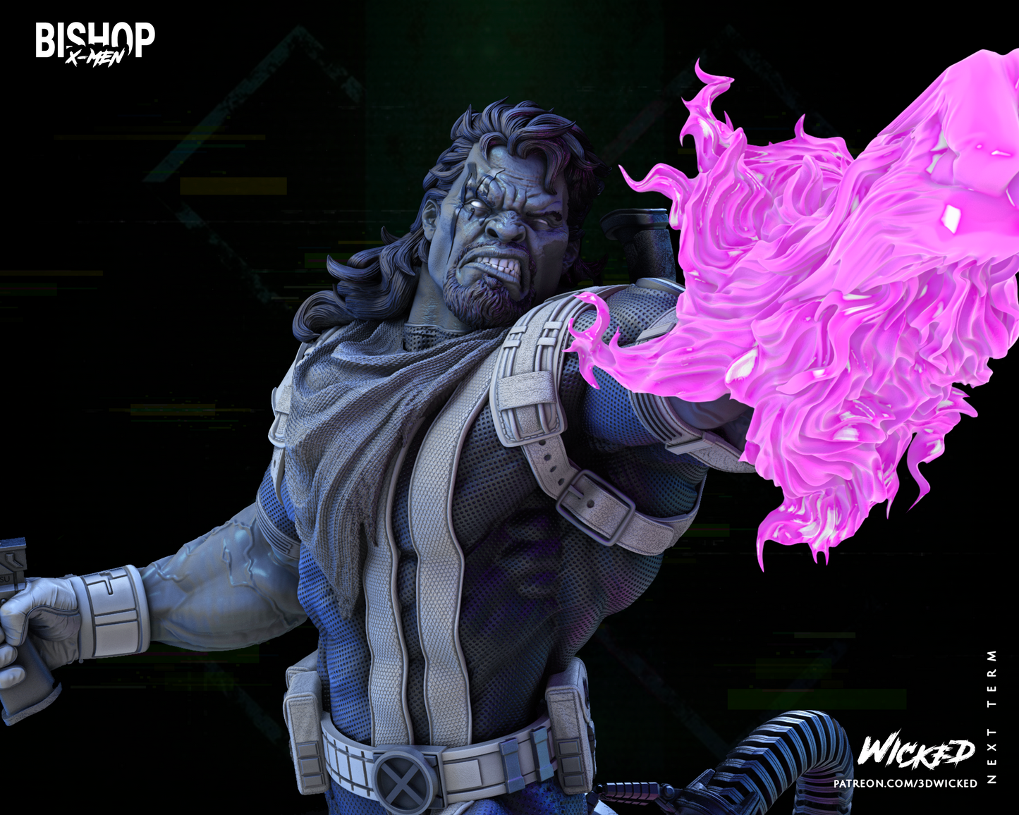 Bishop (X-Men) Statue