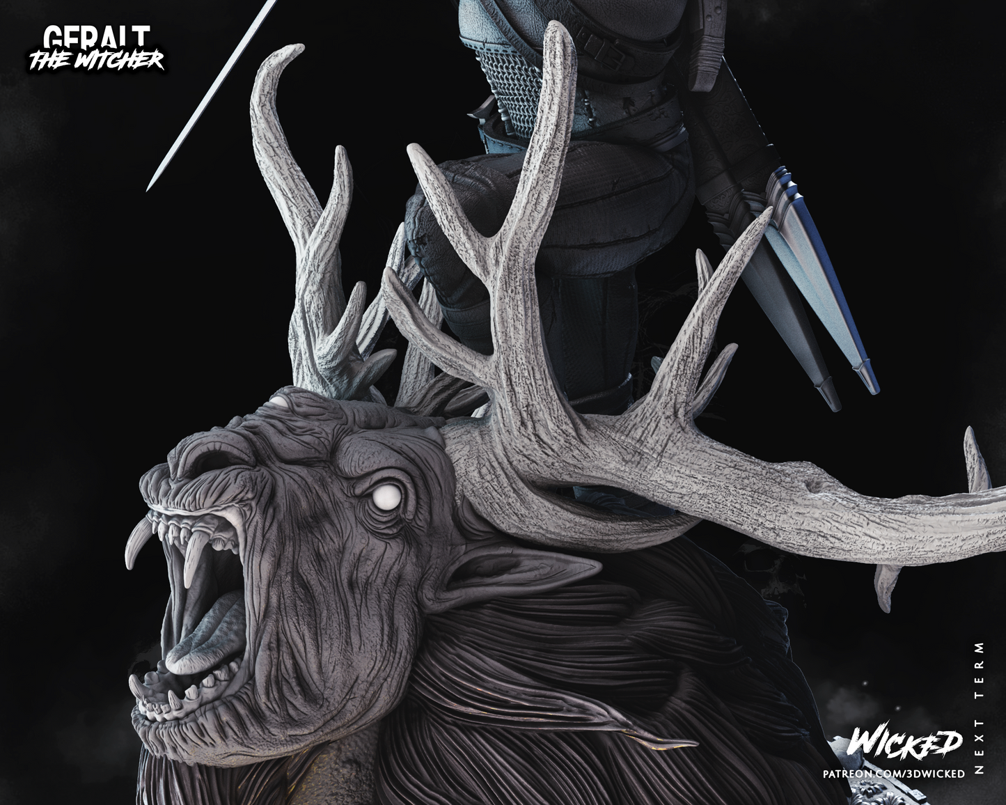 Geralt Of Rivia (The Witcher) Statue