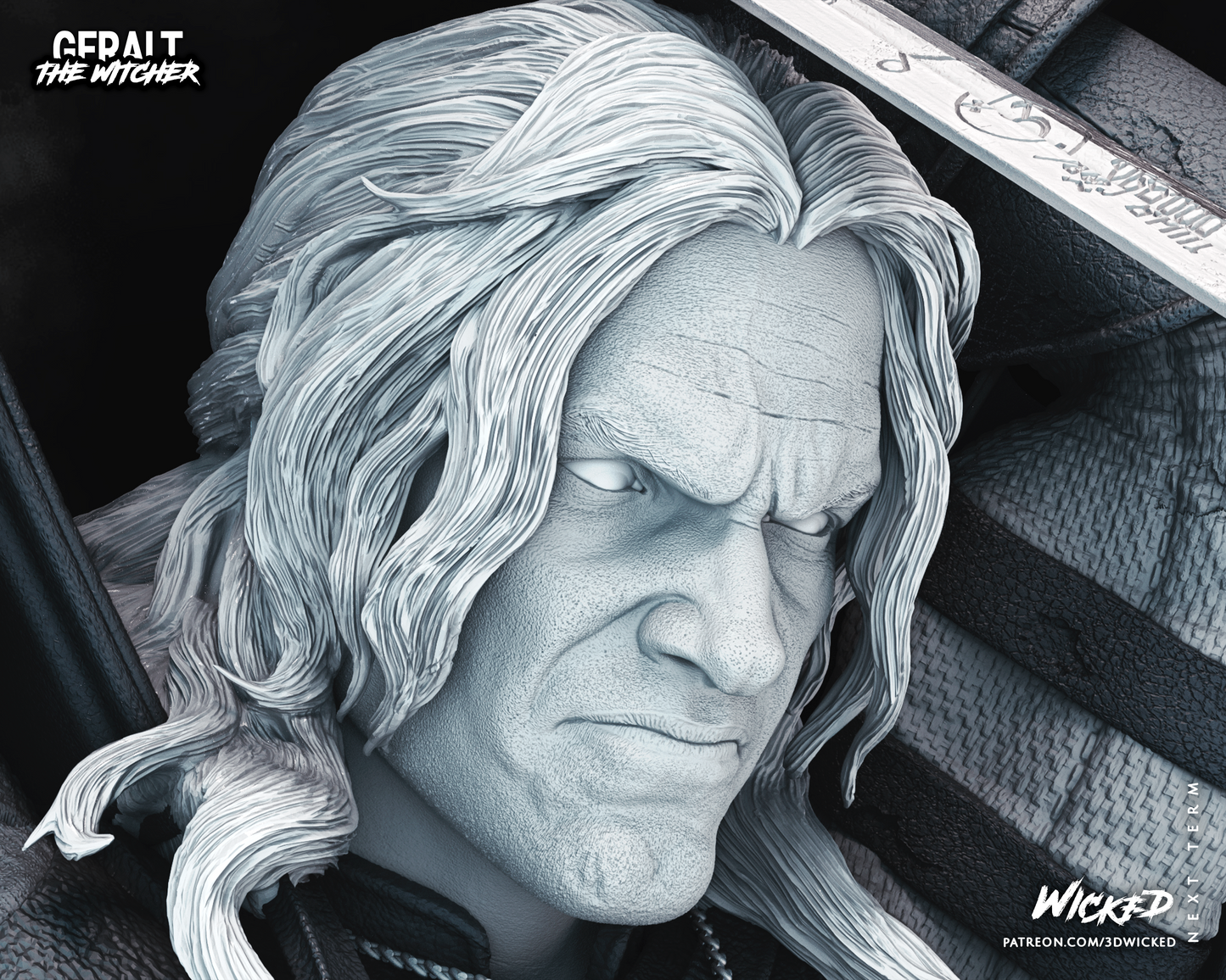 Geralt Of Rivia (The Witcher) Statue