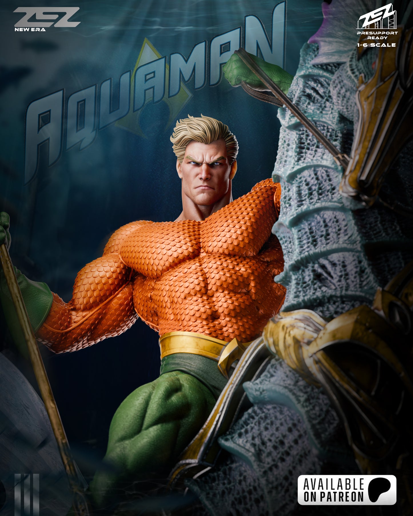 Aquaman Statue