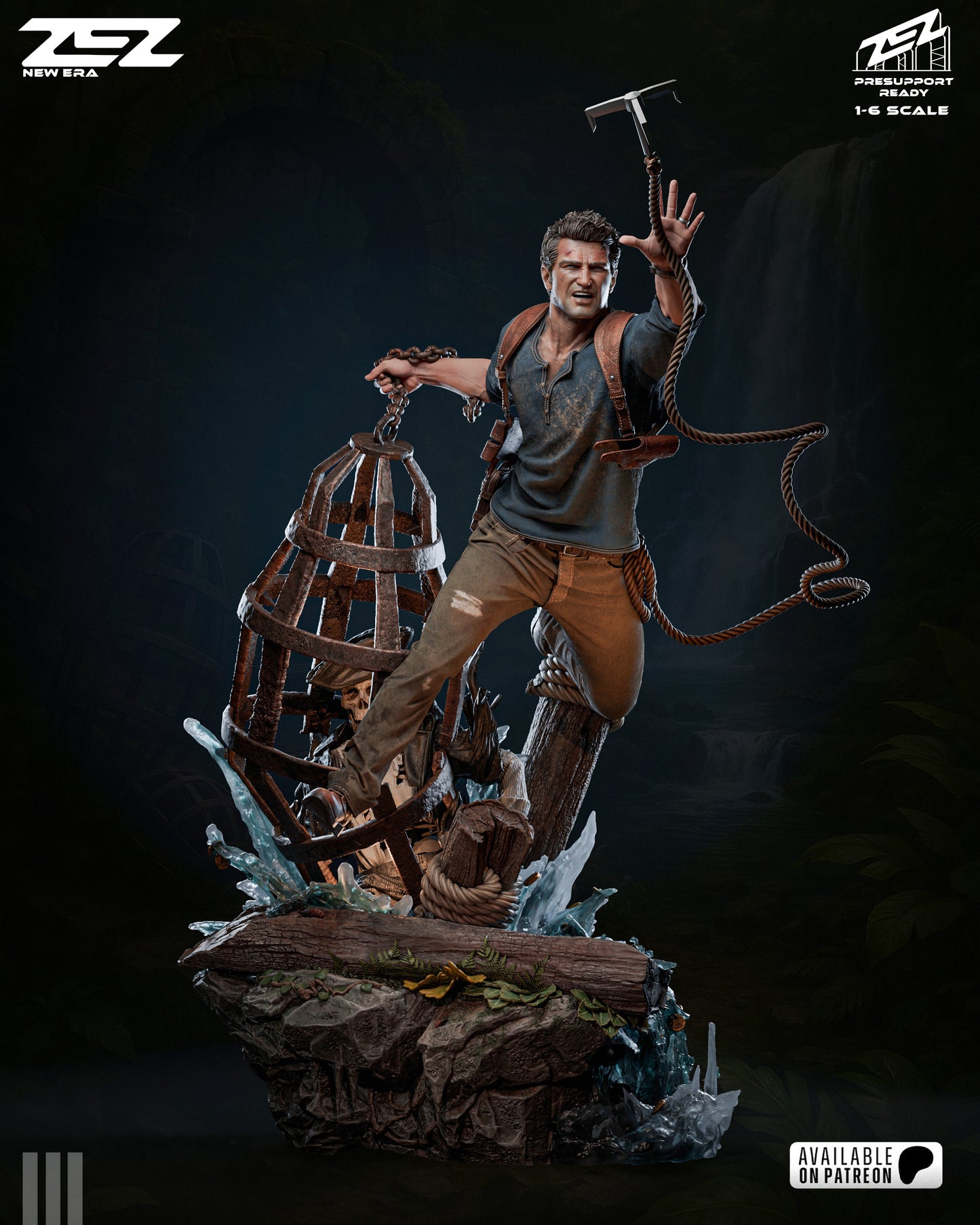 Nathan Drake Statue