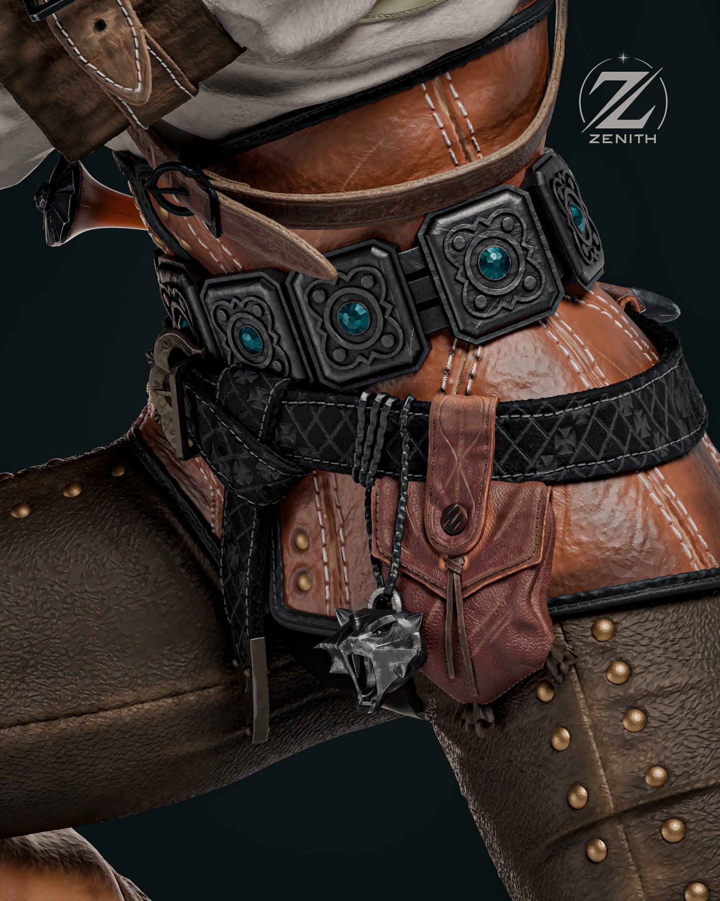 Ciri Statue 3D-Printed Kit