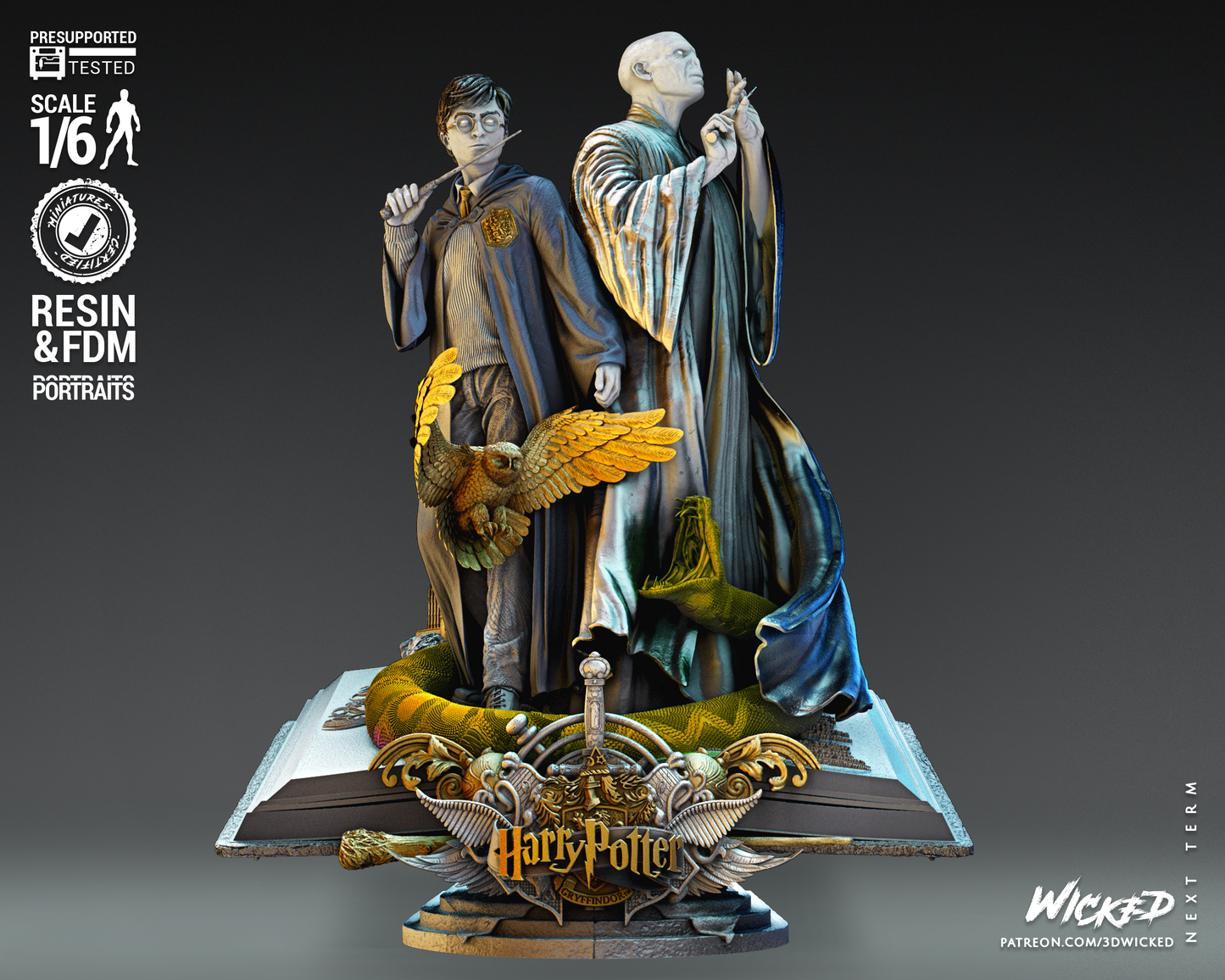 Harry Potter & Voldemort Diorama