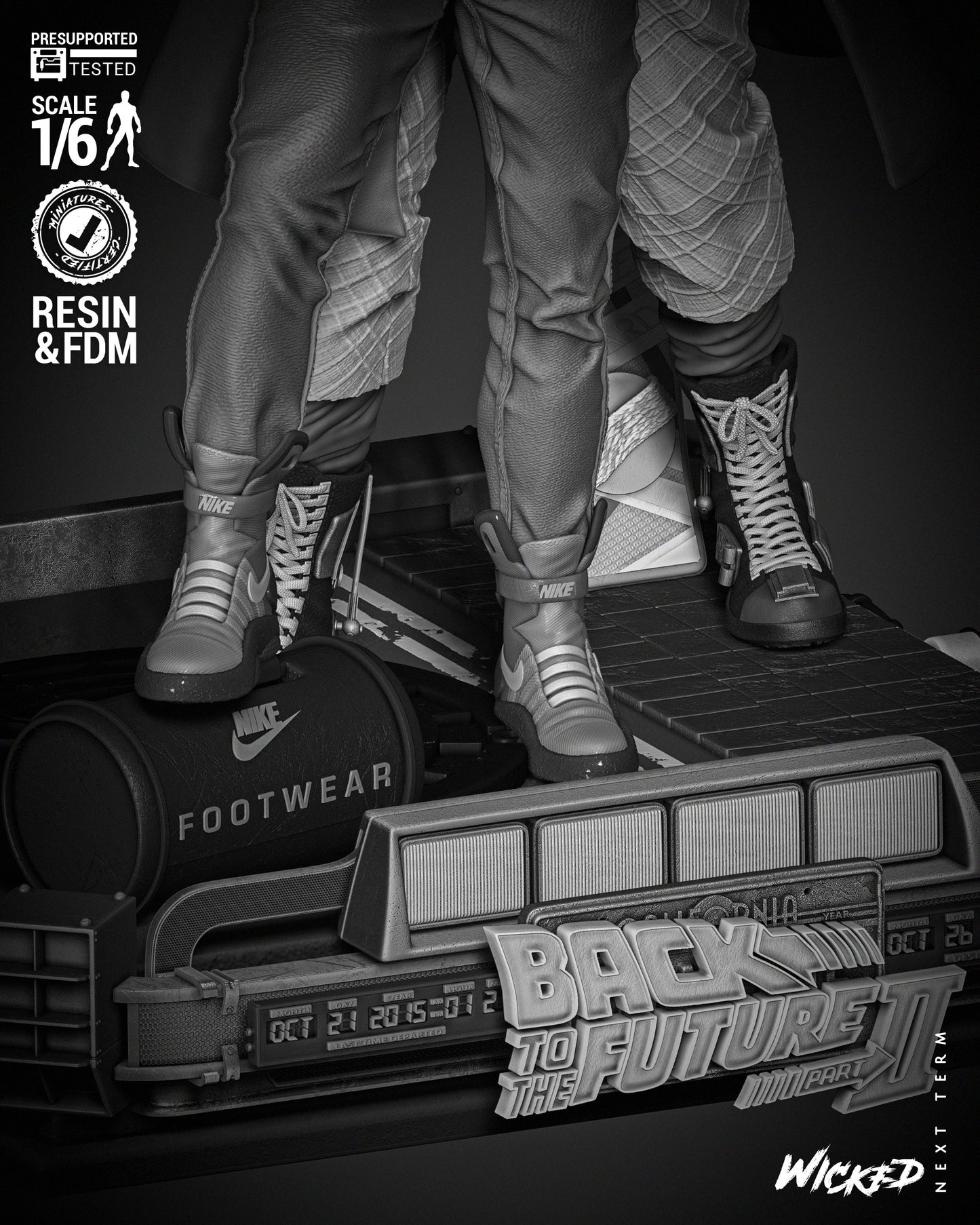 Back To The Future Diorama