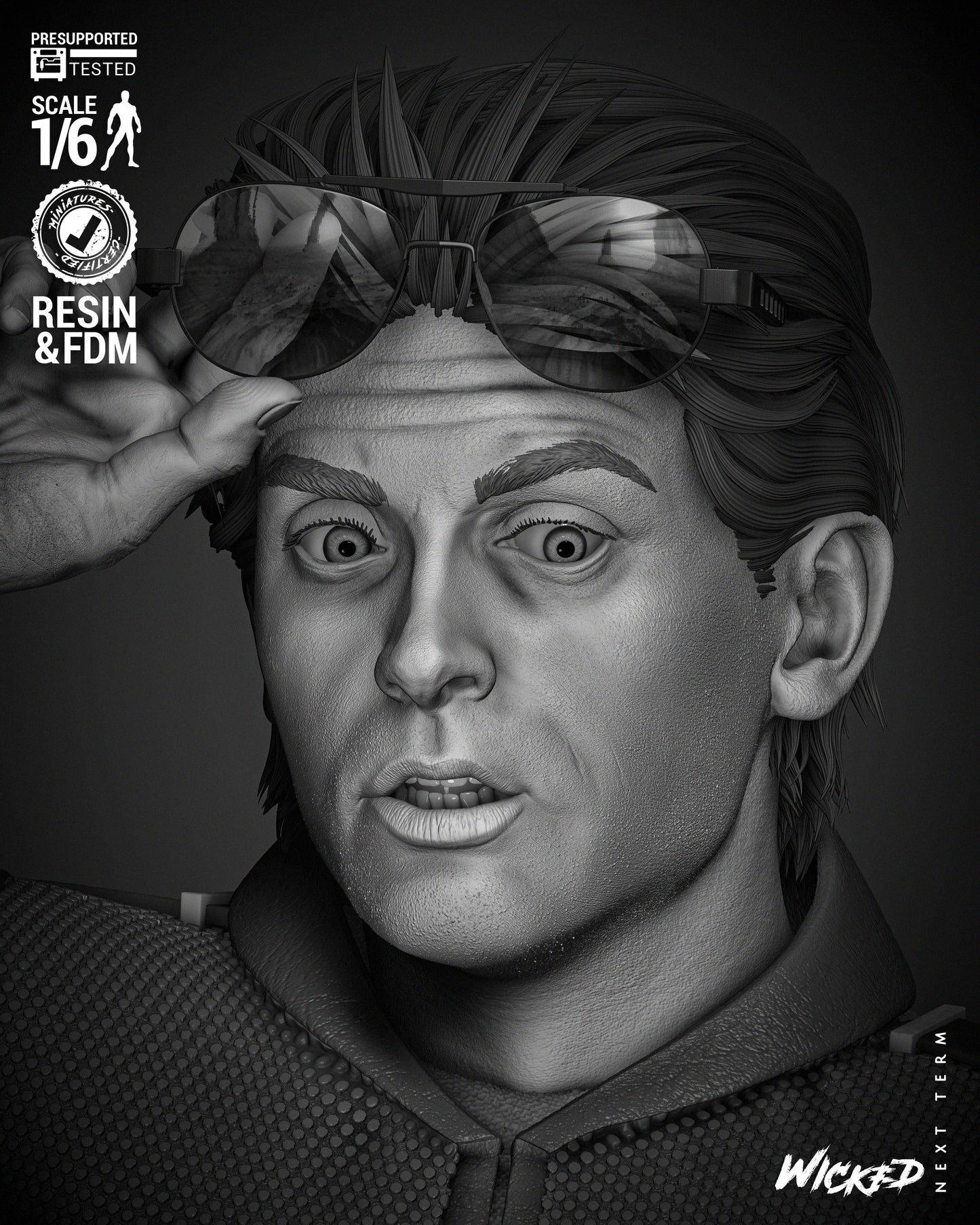 Marty McFly Statue