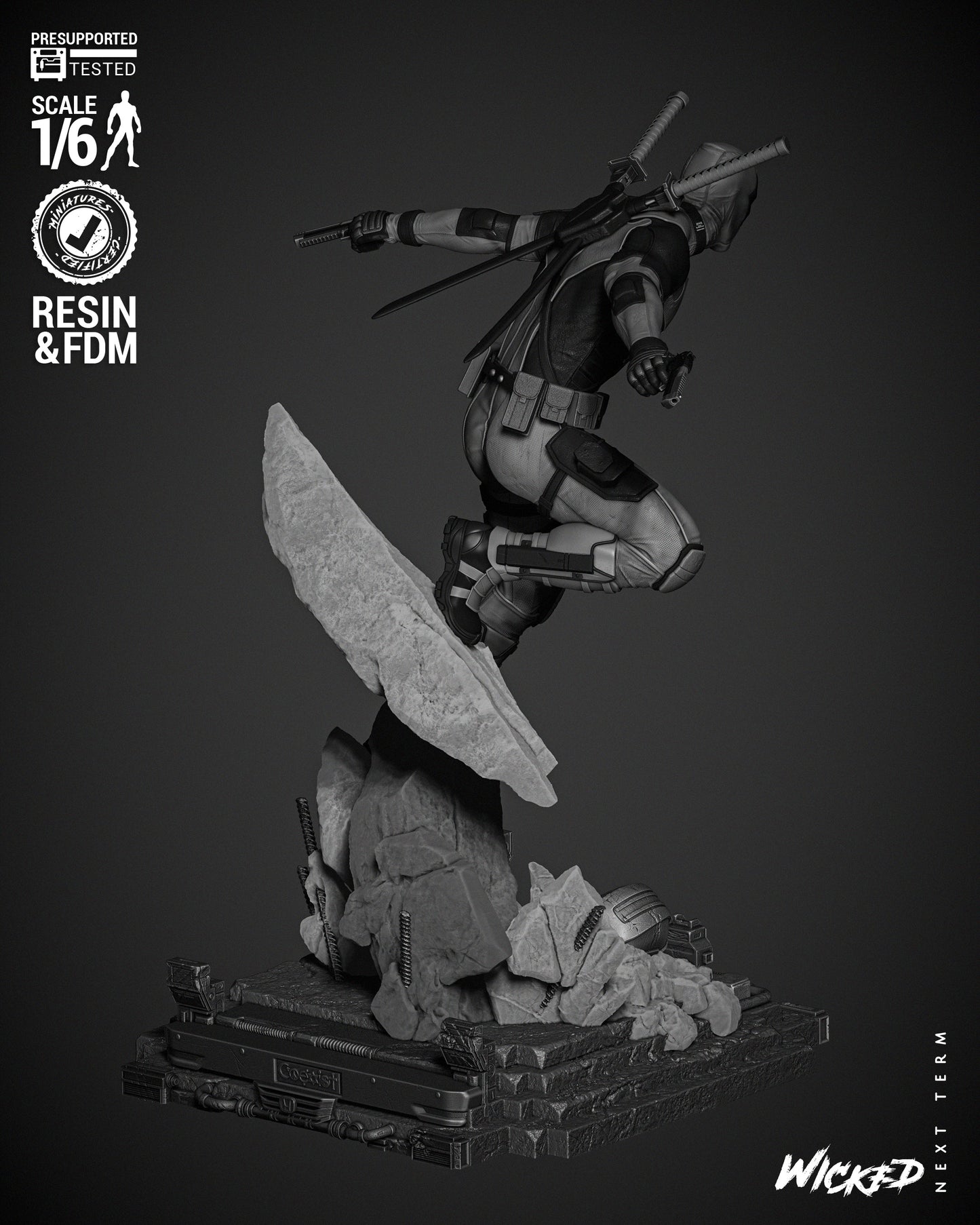 Deadpool 2024 Statue