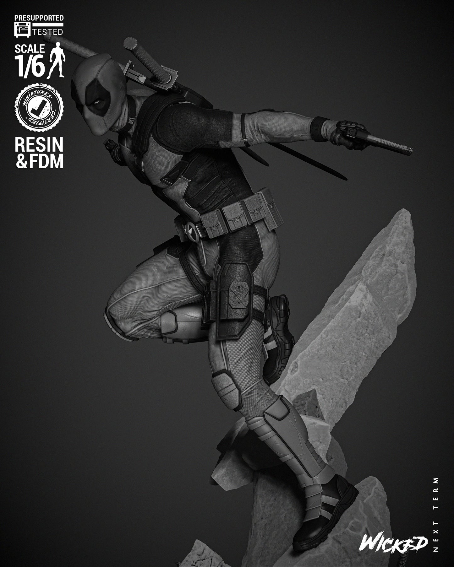 Deadpool 2024 Statue