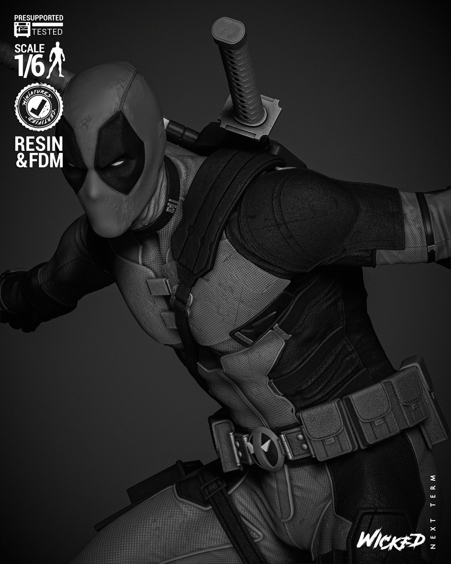 Deadpool 2024 Statue