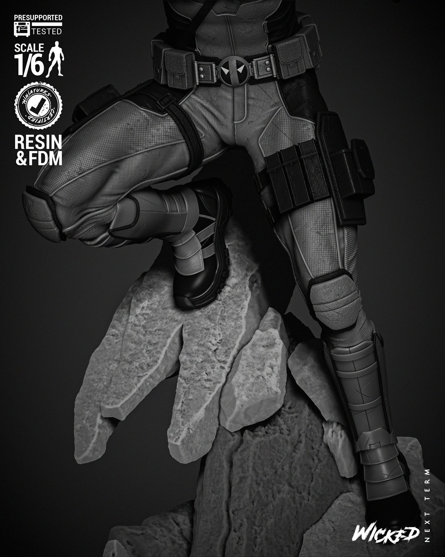 Deadpool 2024 Statue