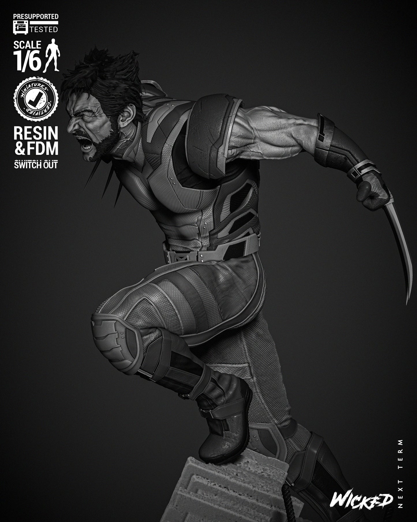 Wolverine 2024 Statue