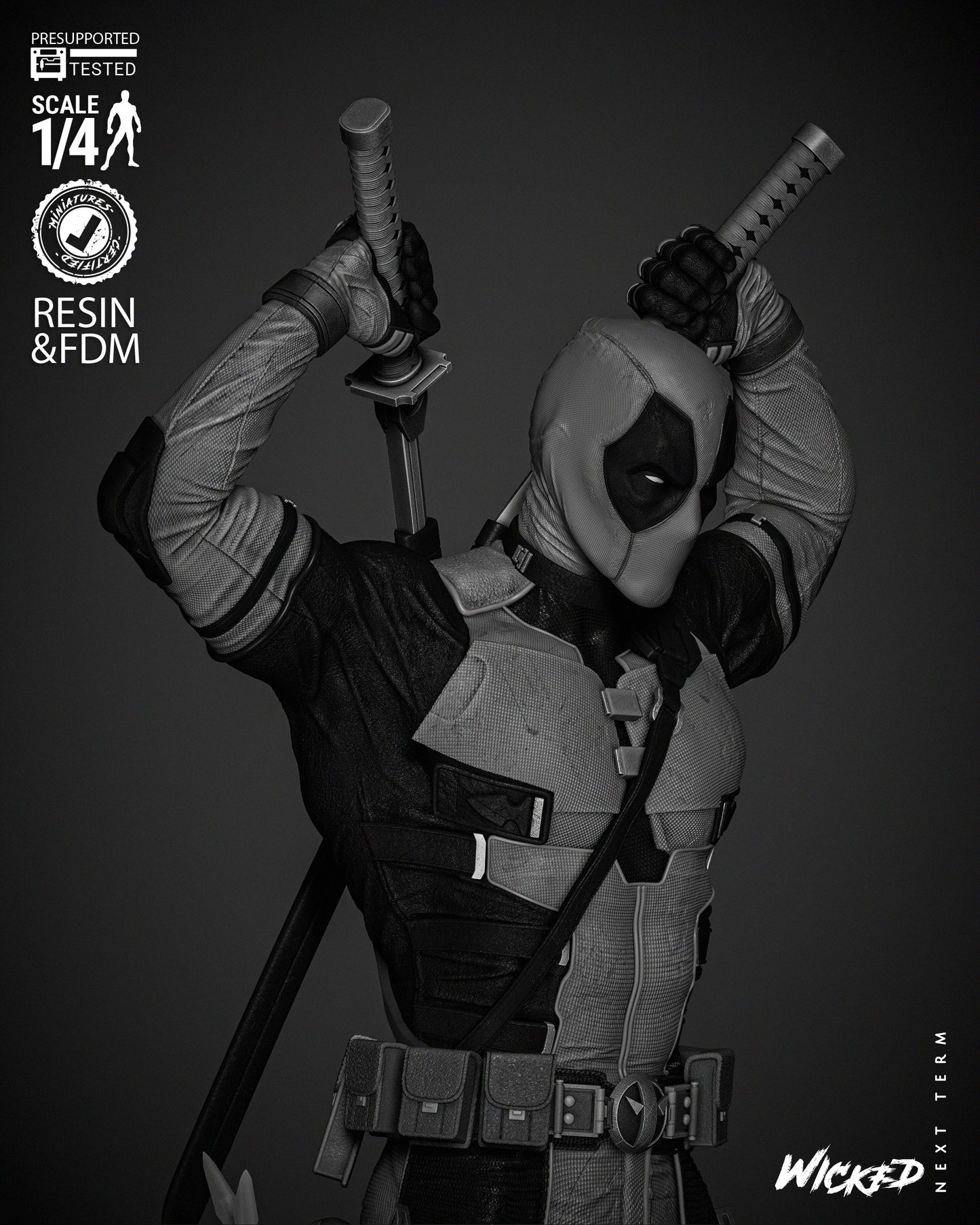 Deadpool 2024 Bust