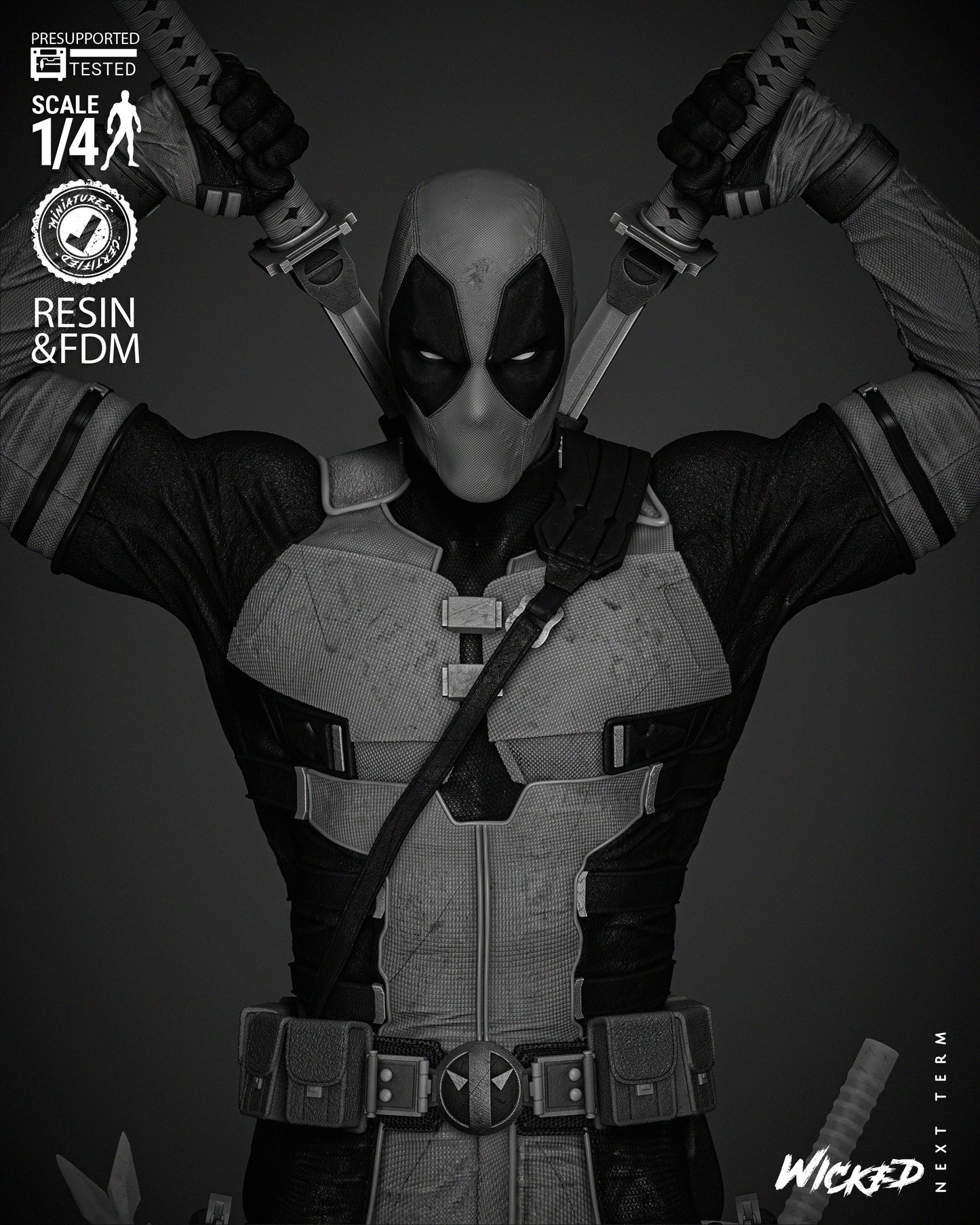 Deadpool 2024 Bust