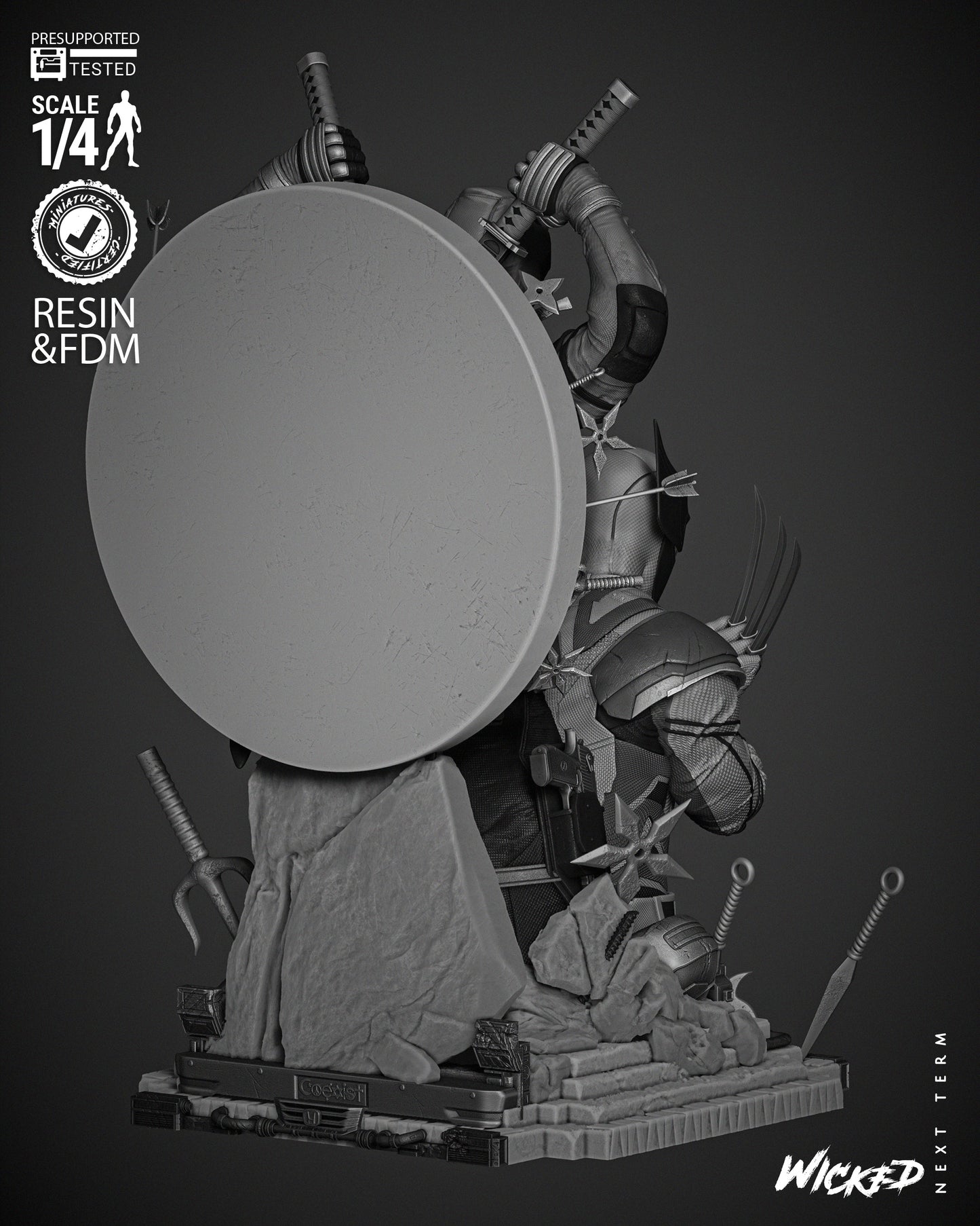 Deadpool & Wolverine 2024 Bust