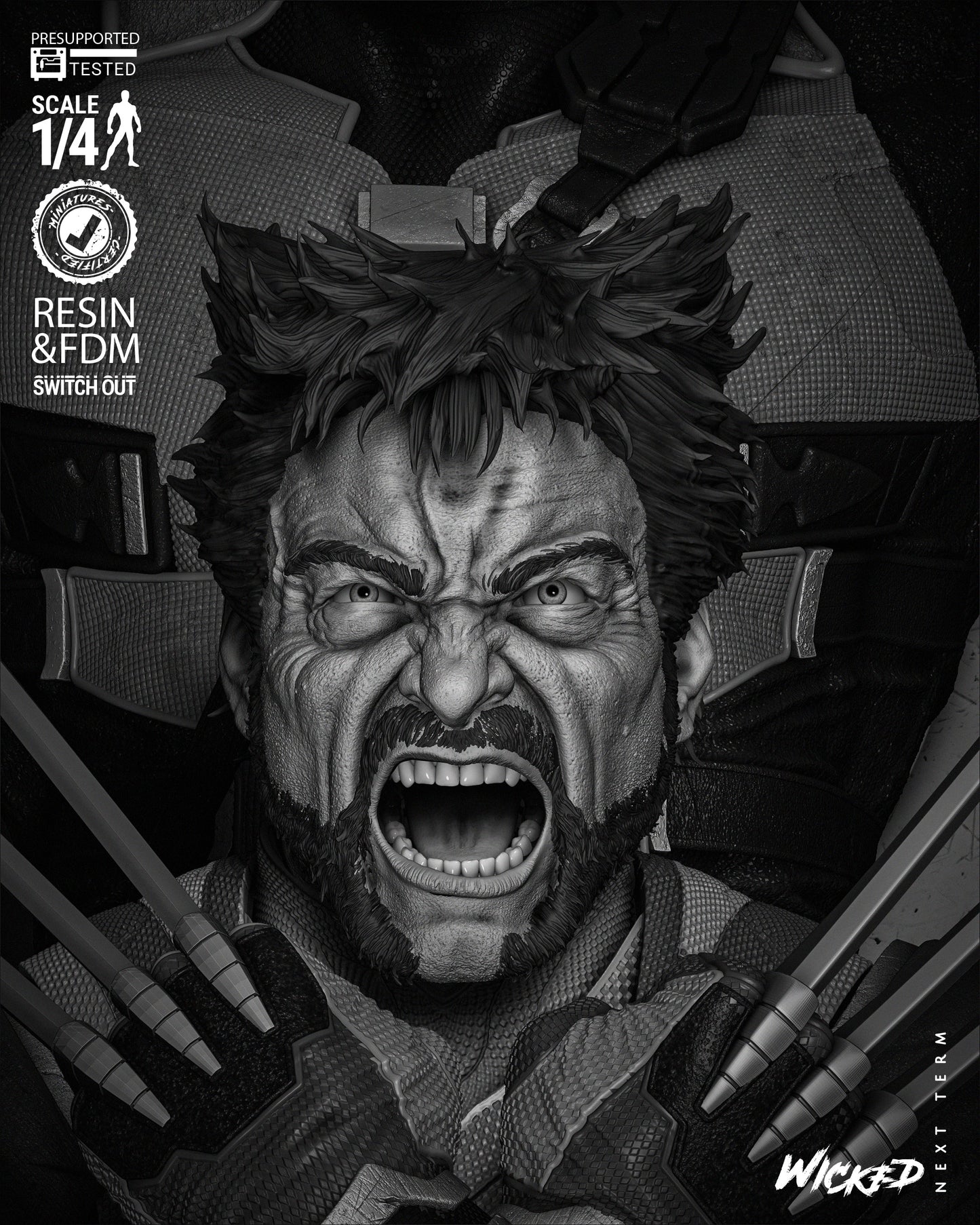 Deadpool & Wolverine 2024 Bust